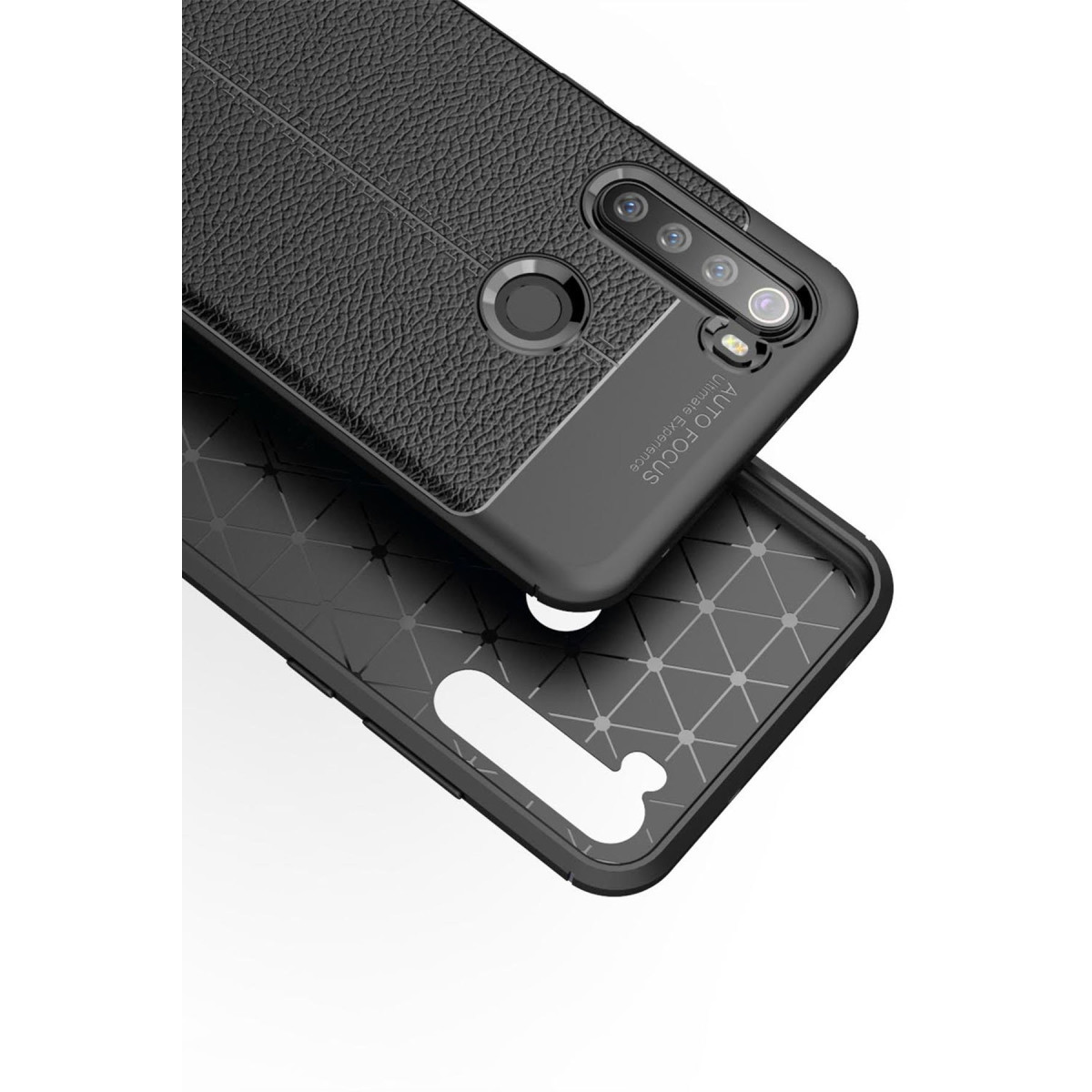 Newface Xiaomi Redmi Note 8 Kılıf Auto Focus Kapak - Siyah — görsel 11