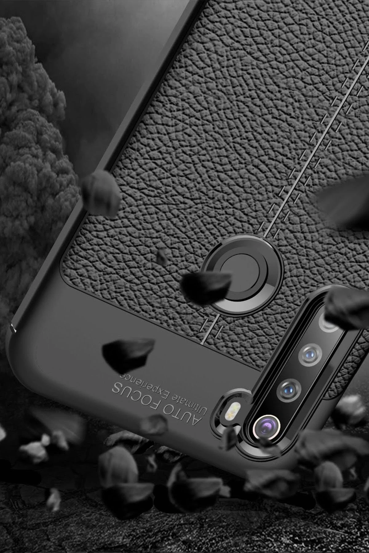 Newface Xiaomi Redmi Note 8 Kılıf Auto Focus Kapak - Siyah — görsel 4