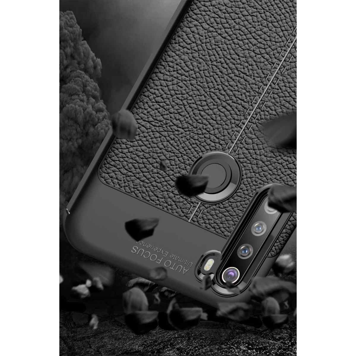 Newface Xiaomi Redmi Note 8 Kılıf Auto Focus Kapak - Siyah — görsel 8