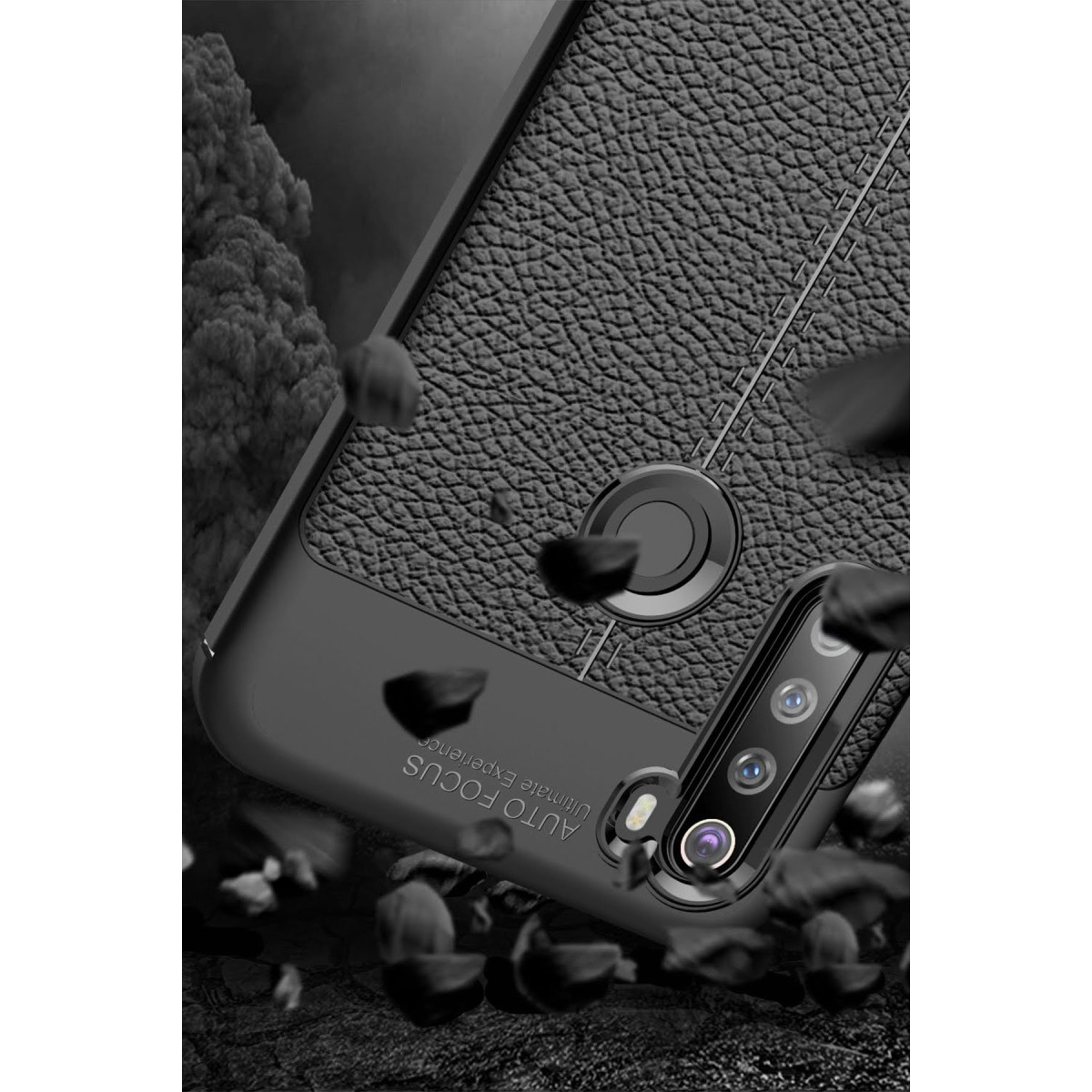 Newface Xiaomi Redmi Note 8 Kılıf Auto Focus Kapak - Siyah — görsel 12