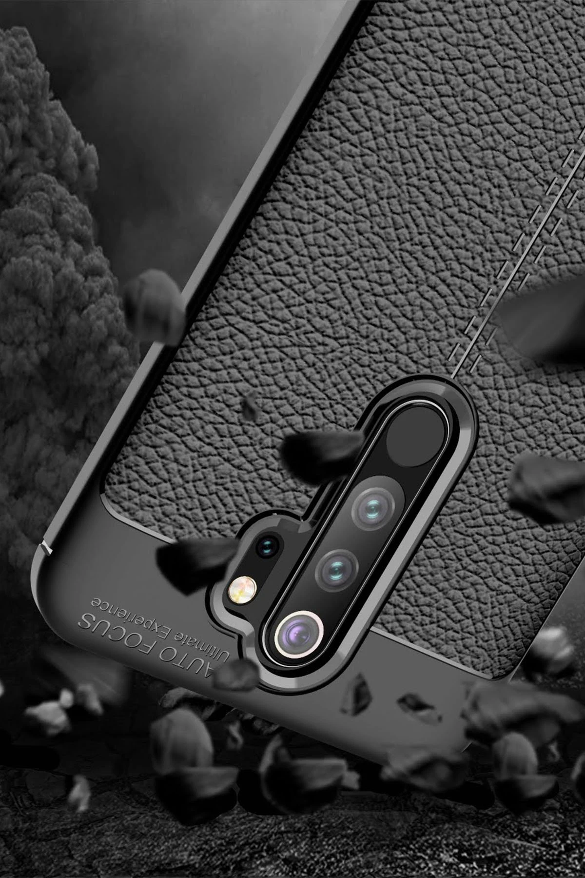 Newface Xiaomi Redmi Note 8 Pro Kılıf Auto Focus Kapak - Siyah — görsel 4