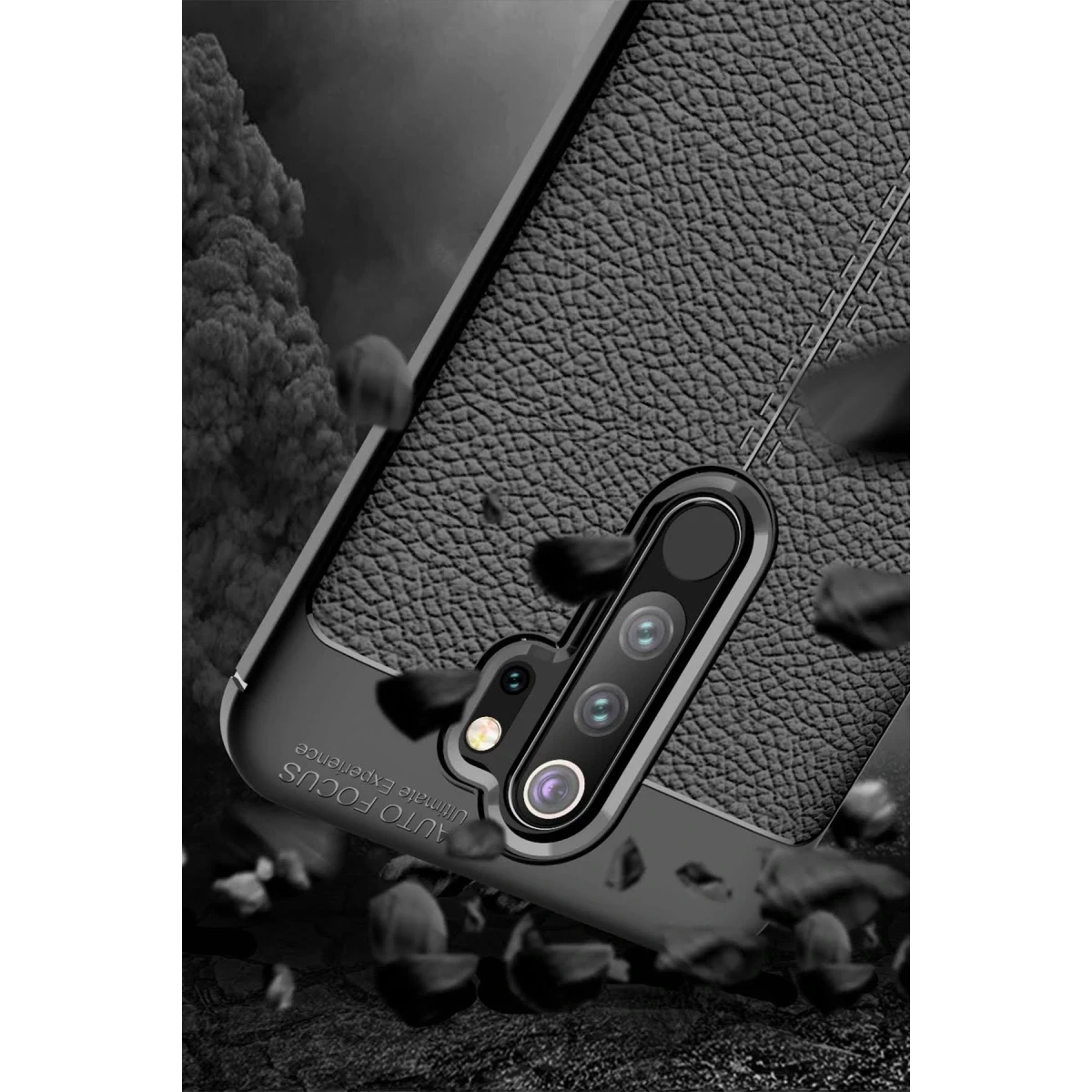 Newface Xiaomi Redmi Note 8 Pro Kılıf Auto Focus Kapak - Siyah — görsel 8