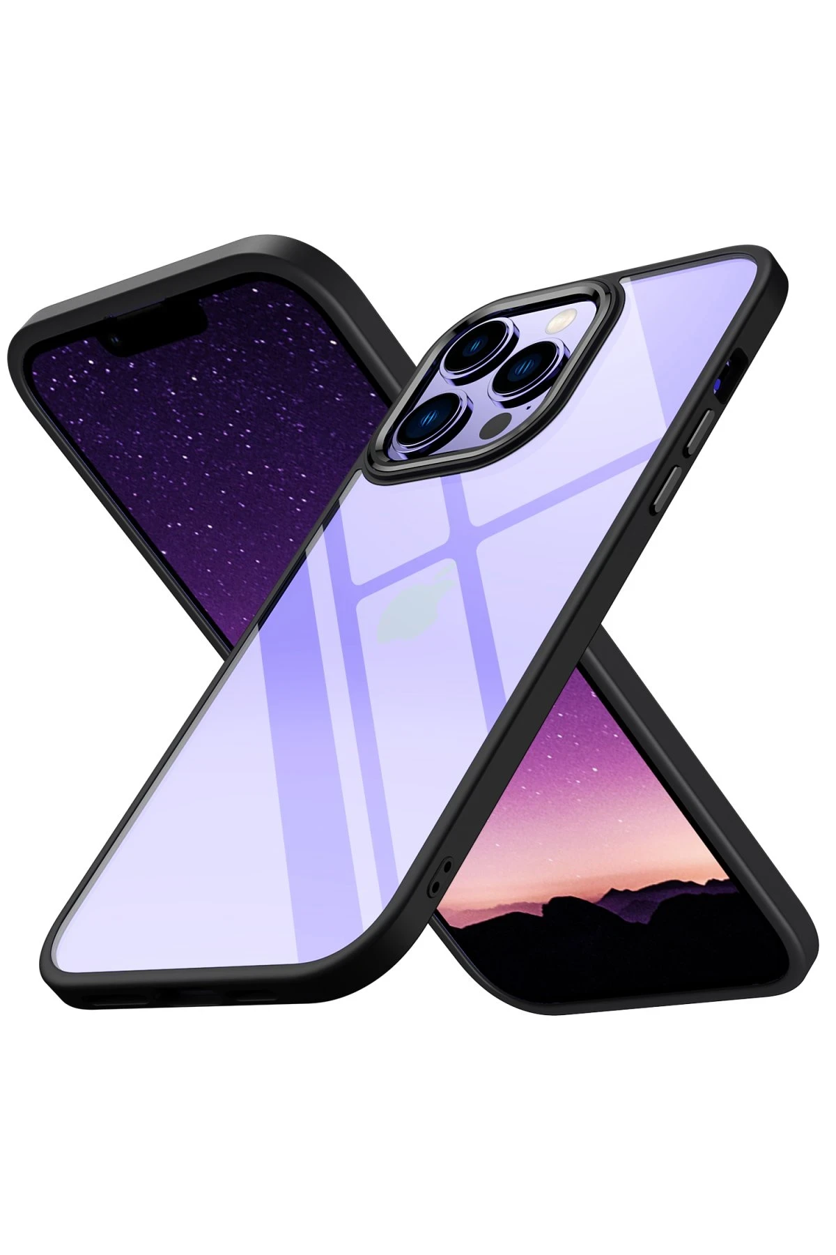 Newface iPhone 13 Pro Max Kılıf Power Silikon - Siyah