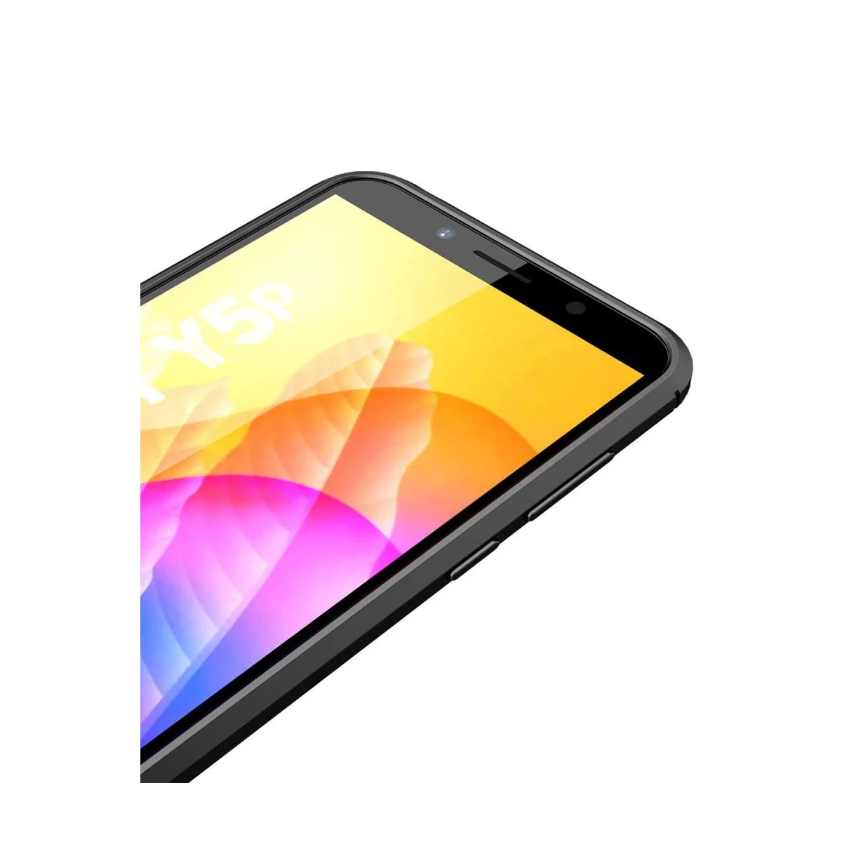 Newface Huawei Y5P Kılıf Auto Focus Kapak - Siyah — görsel 7