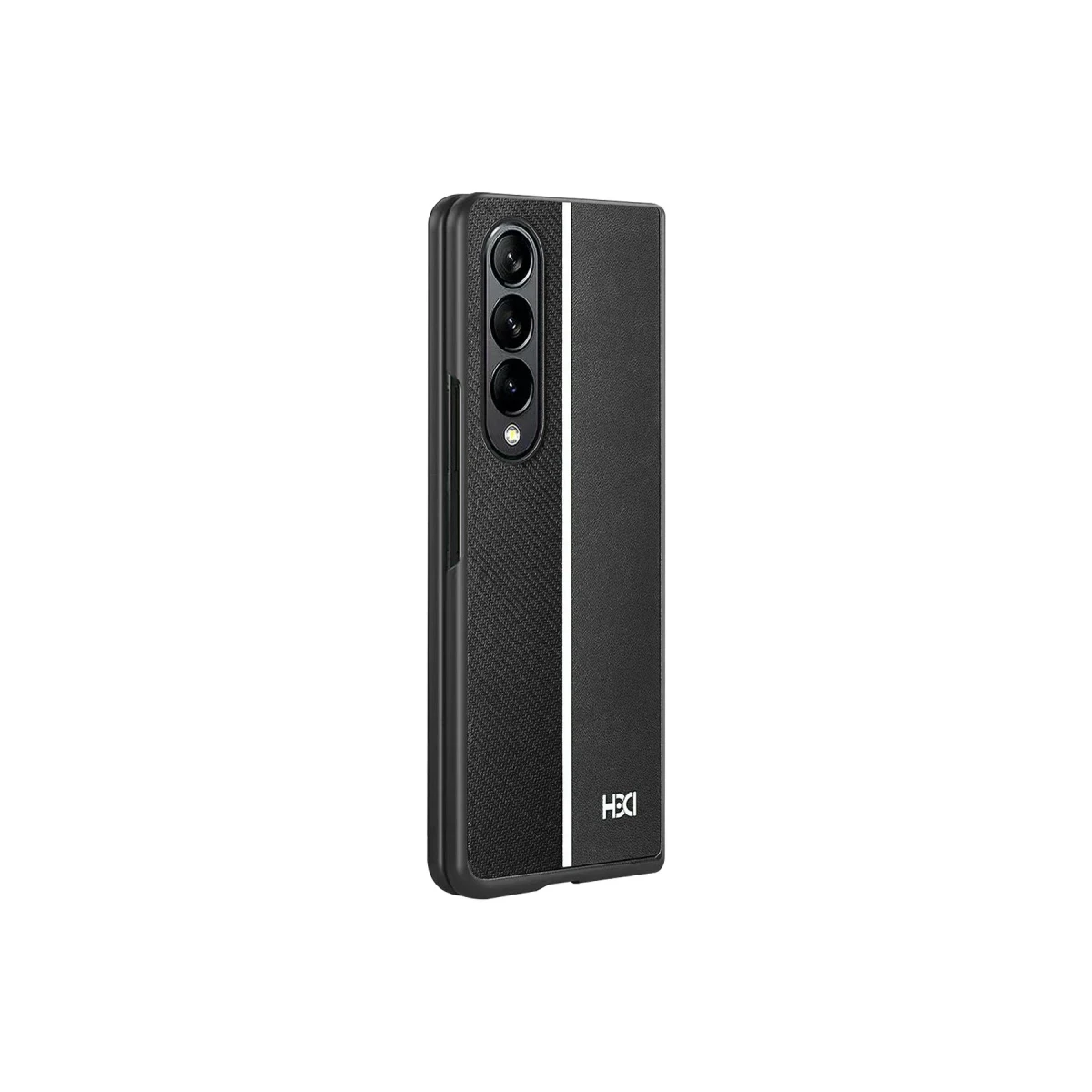 HDD Samsung Galaxy Z Fold 4 Kılıf HBC-155 Lizbon Kapak - Siyah
