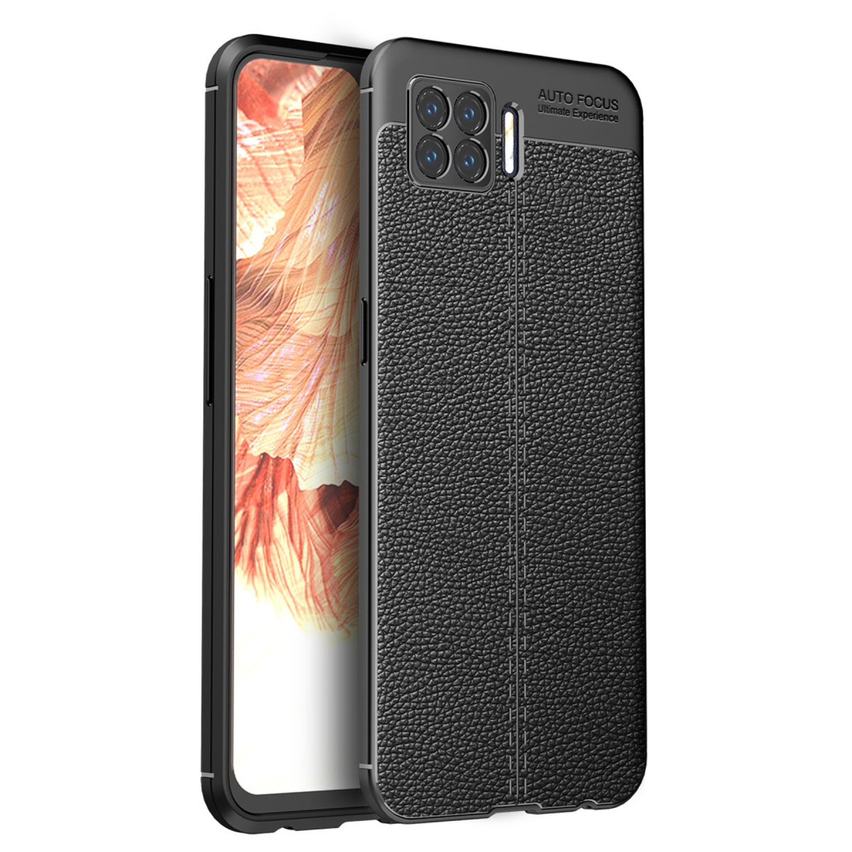 Newface Oppo A73 Kılıf Auto Focus Kapak - Siyah — görsel 11