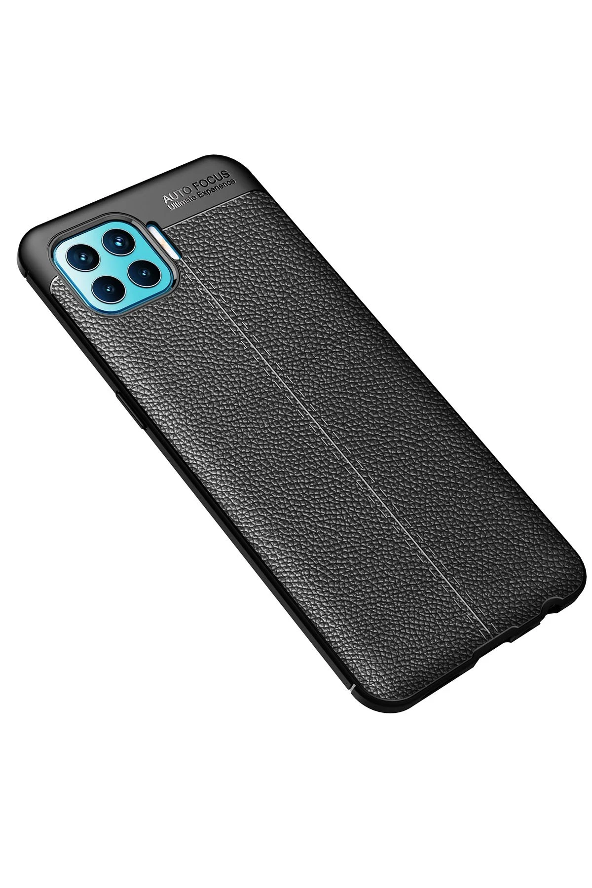Newface Oppo Reno 4 Lite Kılıf Auto Focus Kapak - Siyah — görsel 2