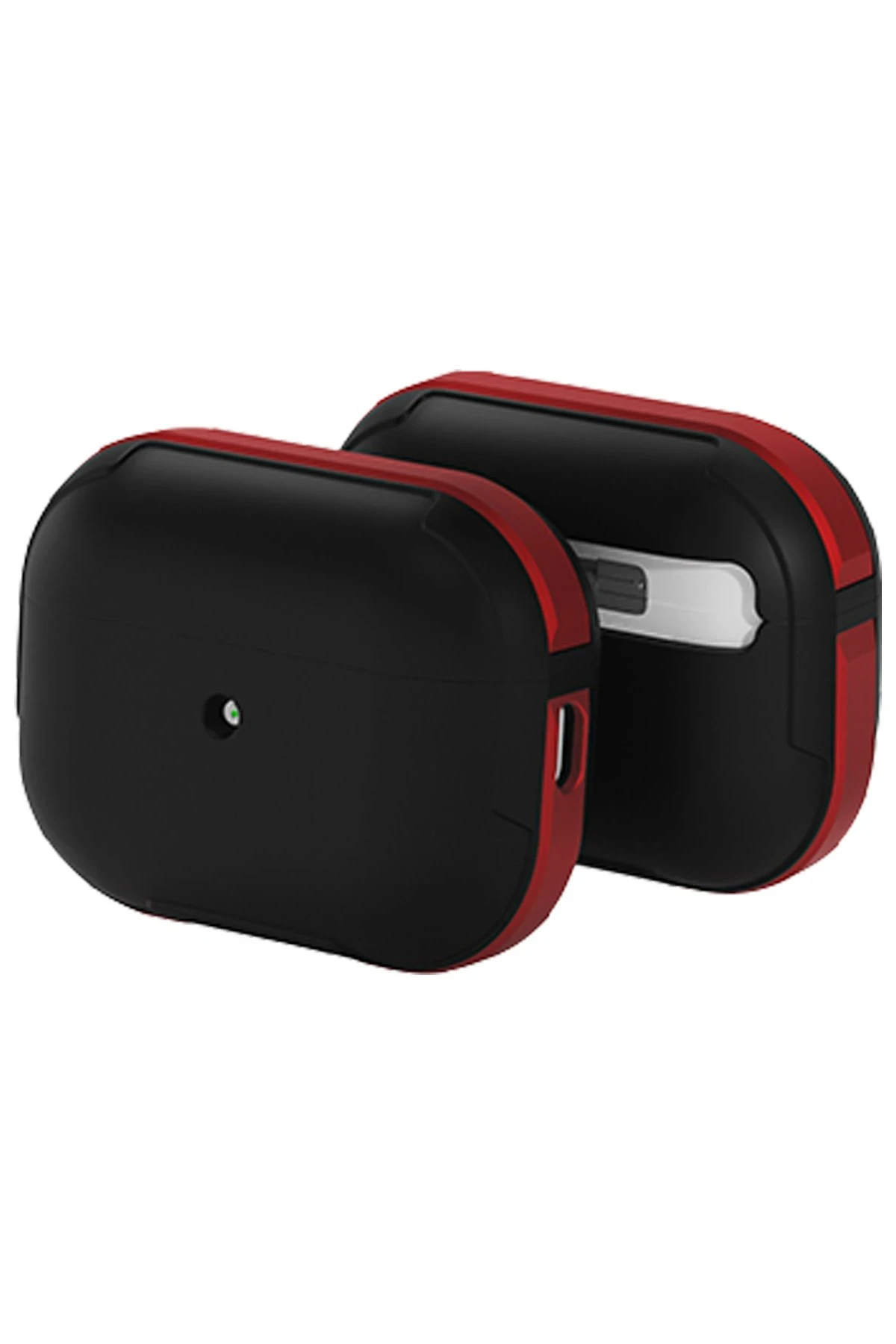 Movenchy Airpods 3 (3.nesil) MO-A8 Armor Kılıf - Kırmızı