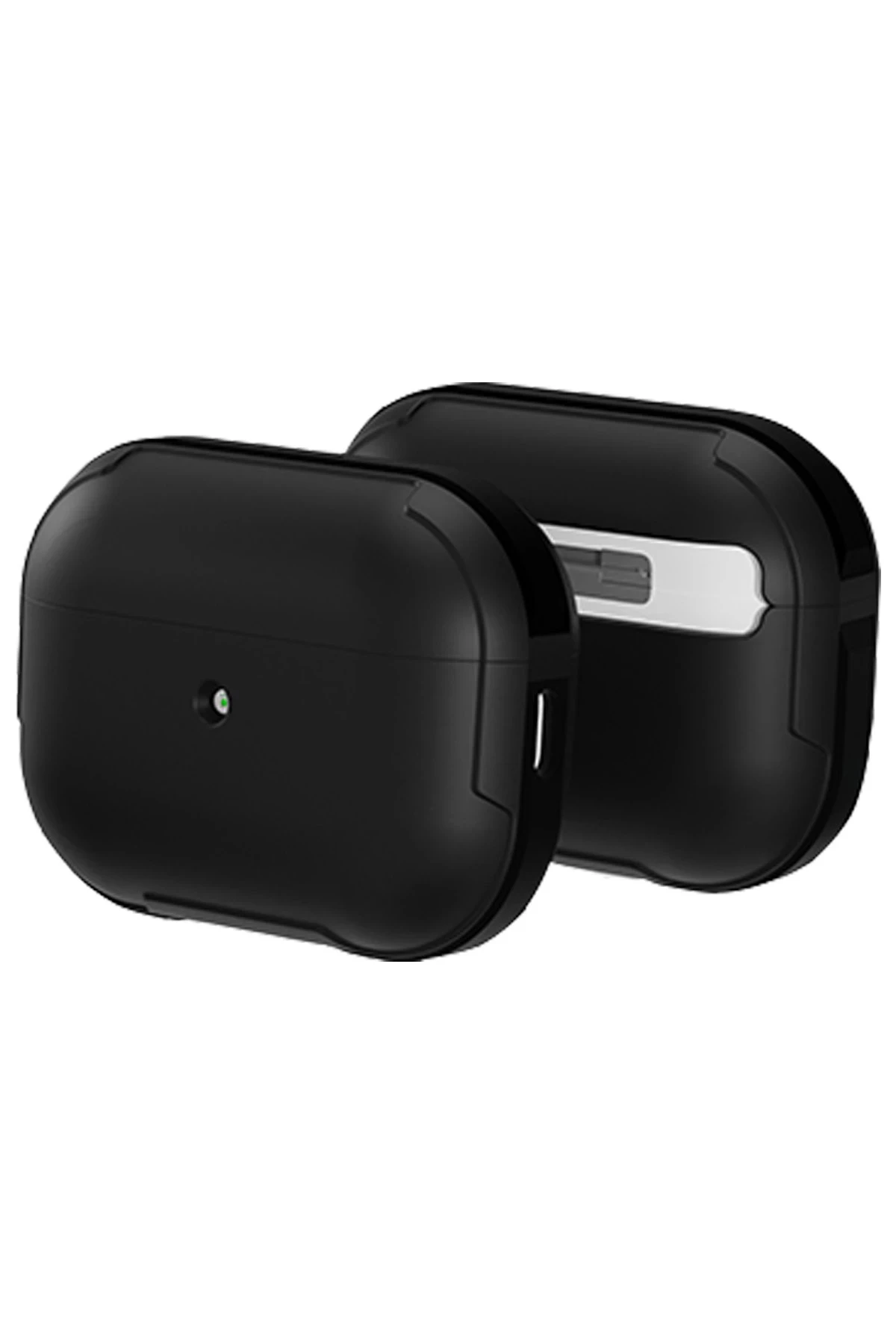 Movenchy Airpods Pro 2 (2.nesil) MO-A8 Armor Kılıf - Siyah