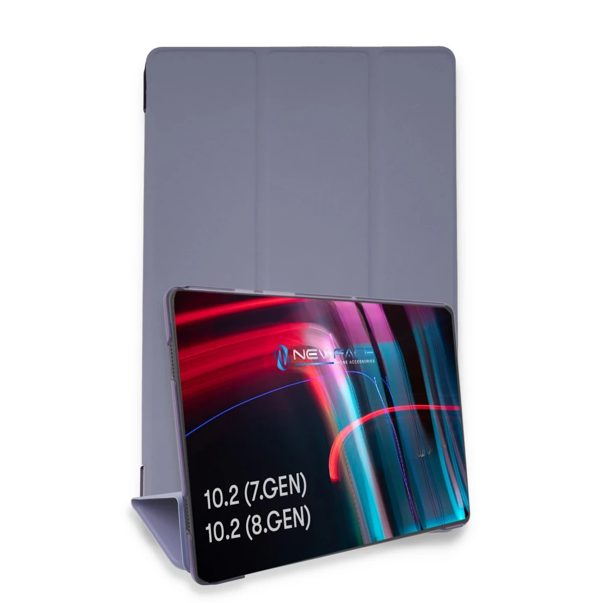 Newface Apple iPad 10.2 (7.nesil) Kılıf Tablet Smart Kılıf - Lila