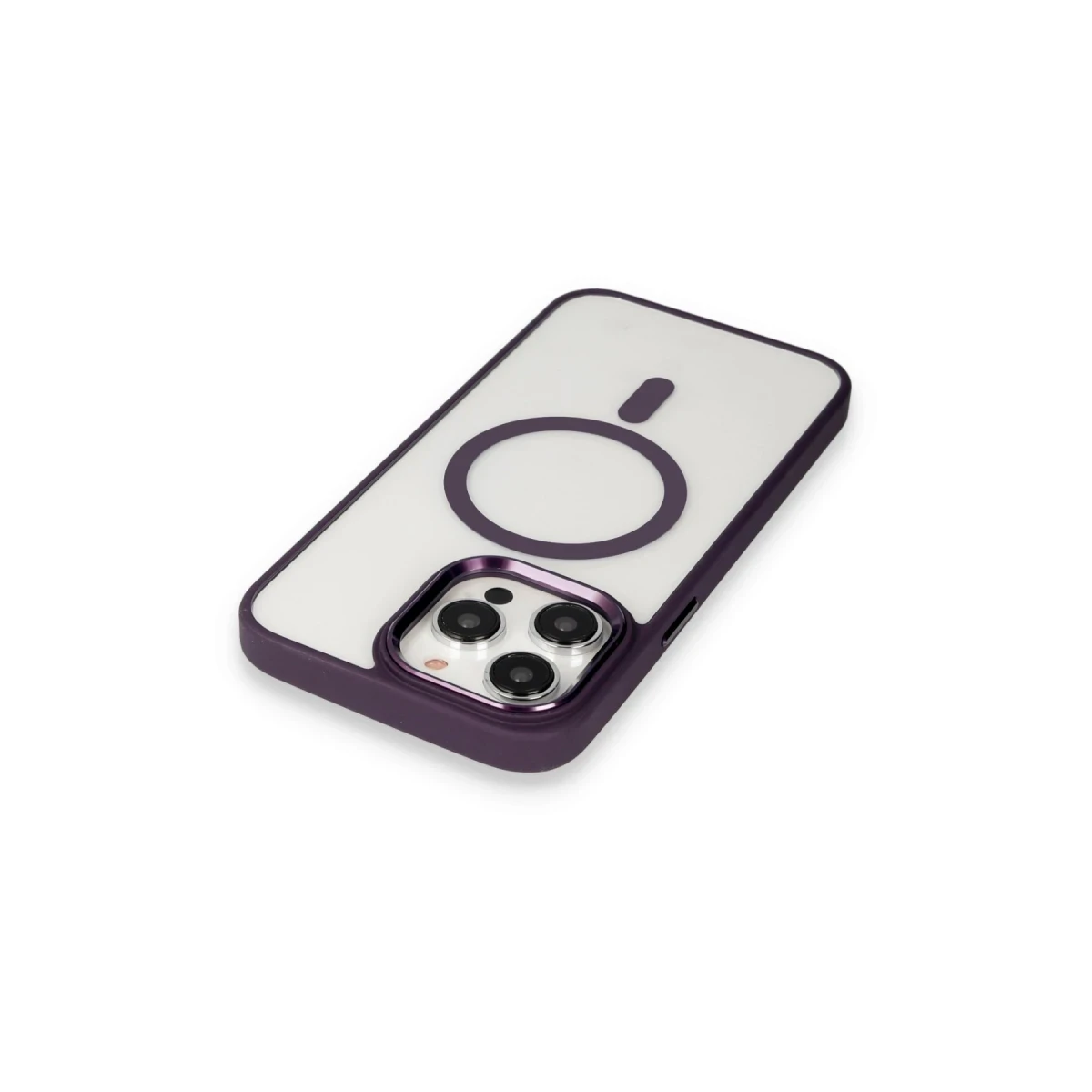Newface Apple iPhone 13 Pro Max Kılıf Room Magneticsafe Silikon - Bordo — görsel 10
