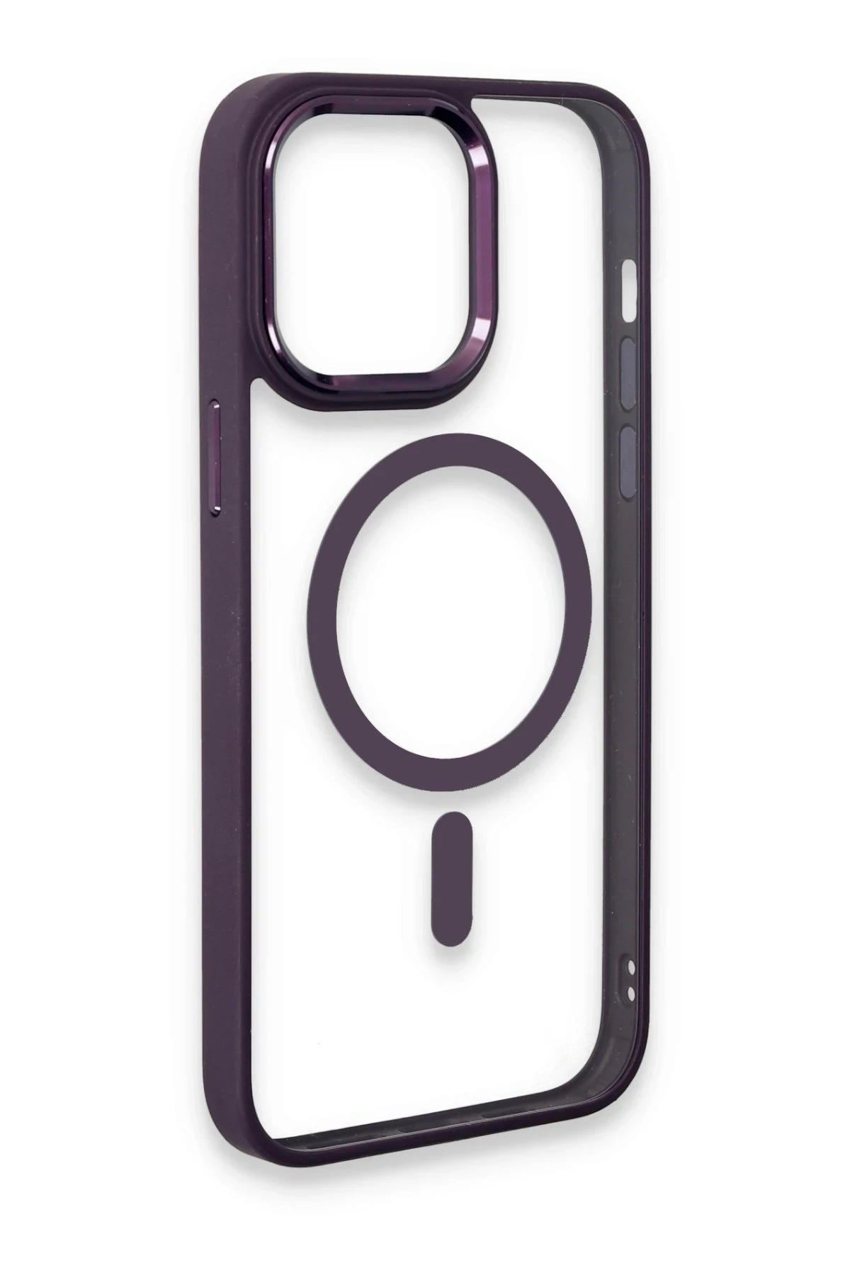 Newface Apple iPhone 13 Pro Max Kılıf Room Magneticsafe Silikon - Bordo — görsel 6