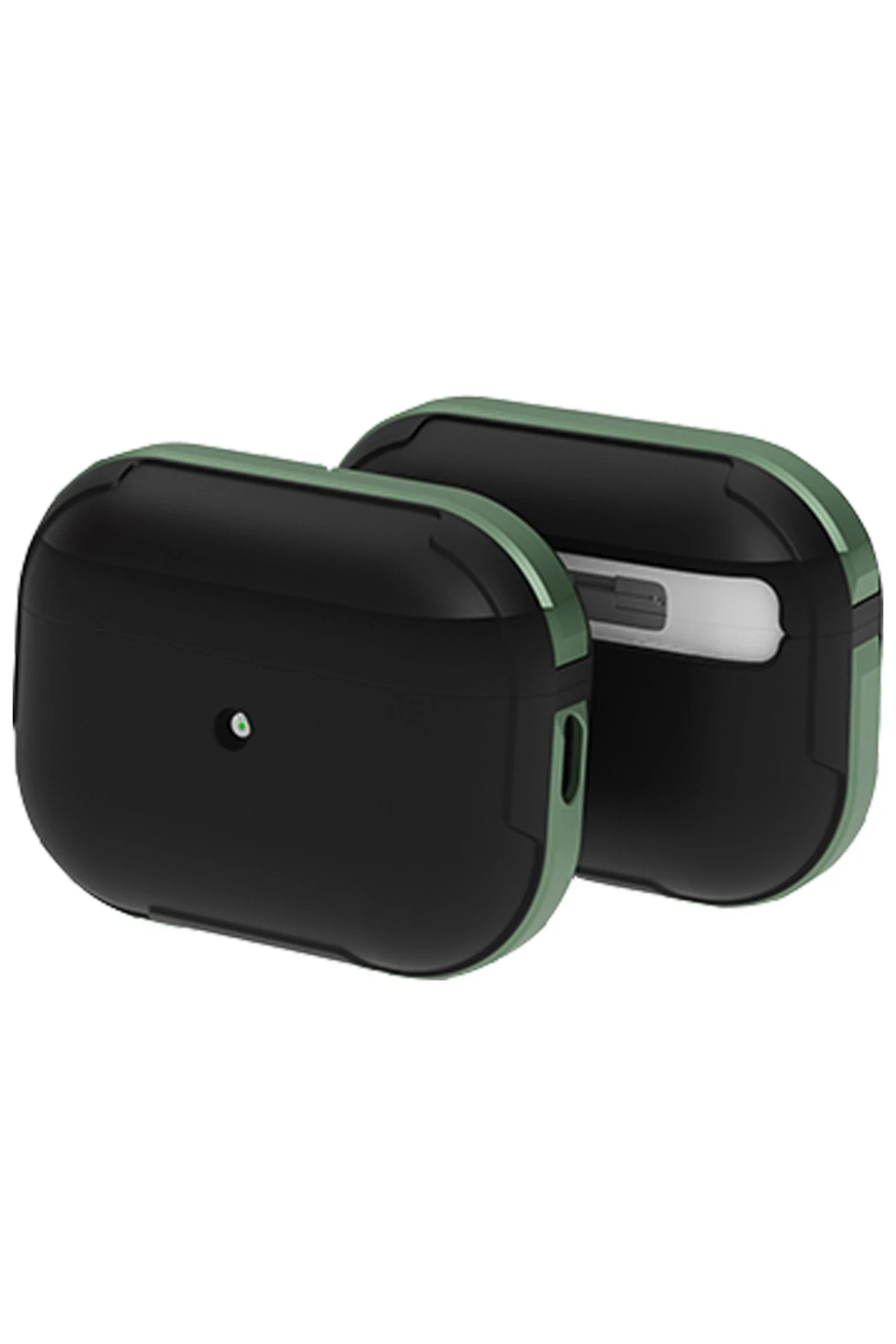 Movenchy Airpods Pro 2 (2.nesil) MO-A8 Armor Kılıf - Koyu Yeşil