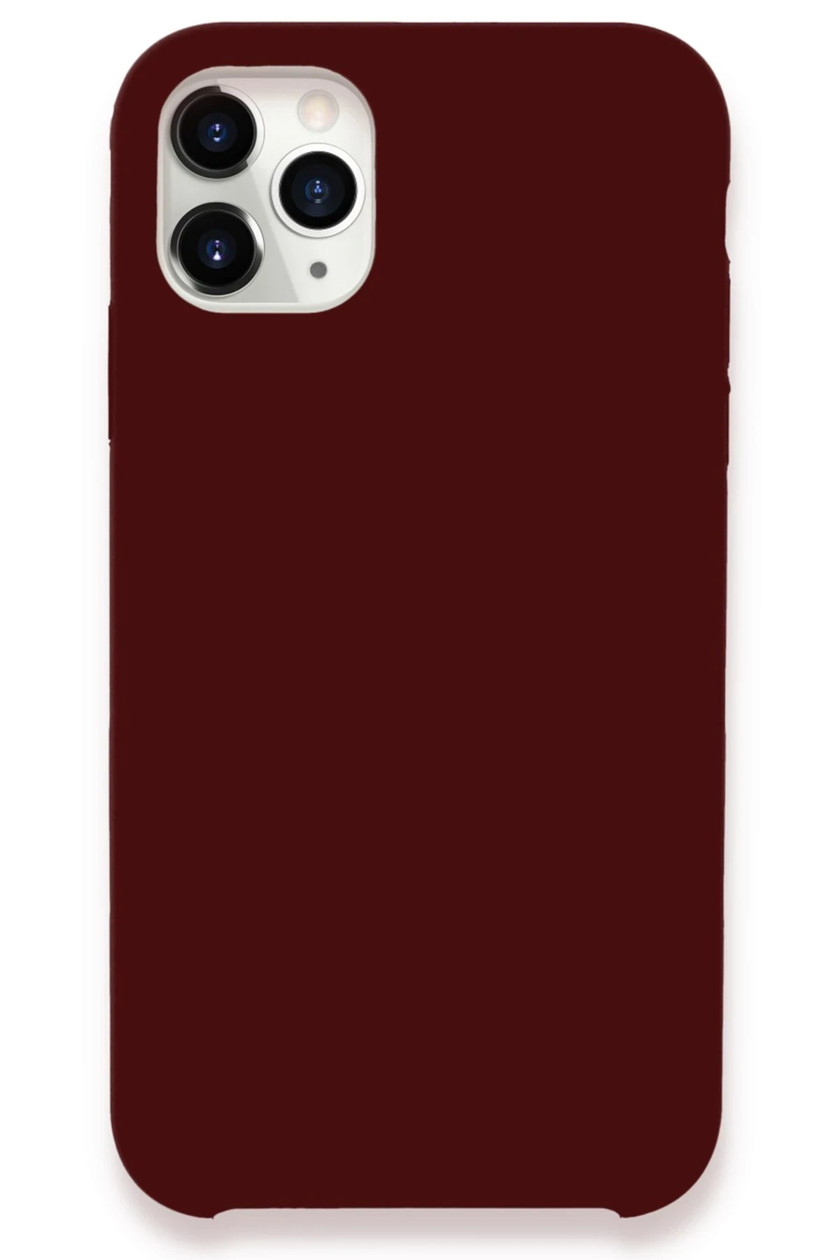 Newface iPhone 11 Pro Kılıf Lansman Legant Silikon - Bordo