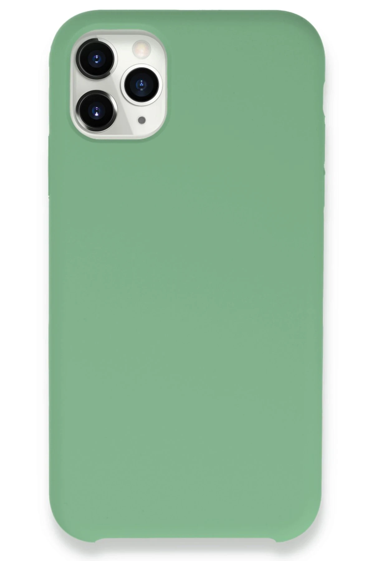 Newface iPhone 11 Pro Kılıf Lansman Legant Silikon - Yeşil