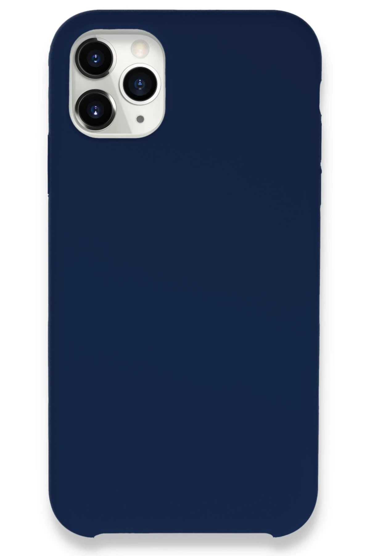 Newface iPhone 11 Pro Max Kılıf Lansman Legant Silikon - Lacivert
