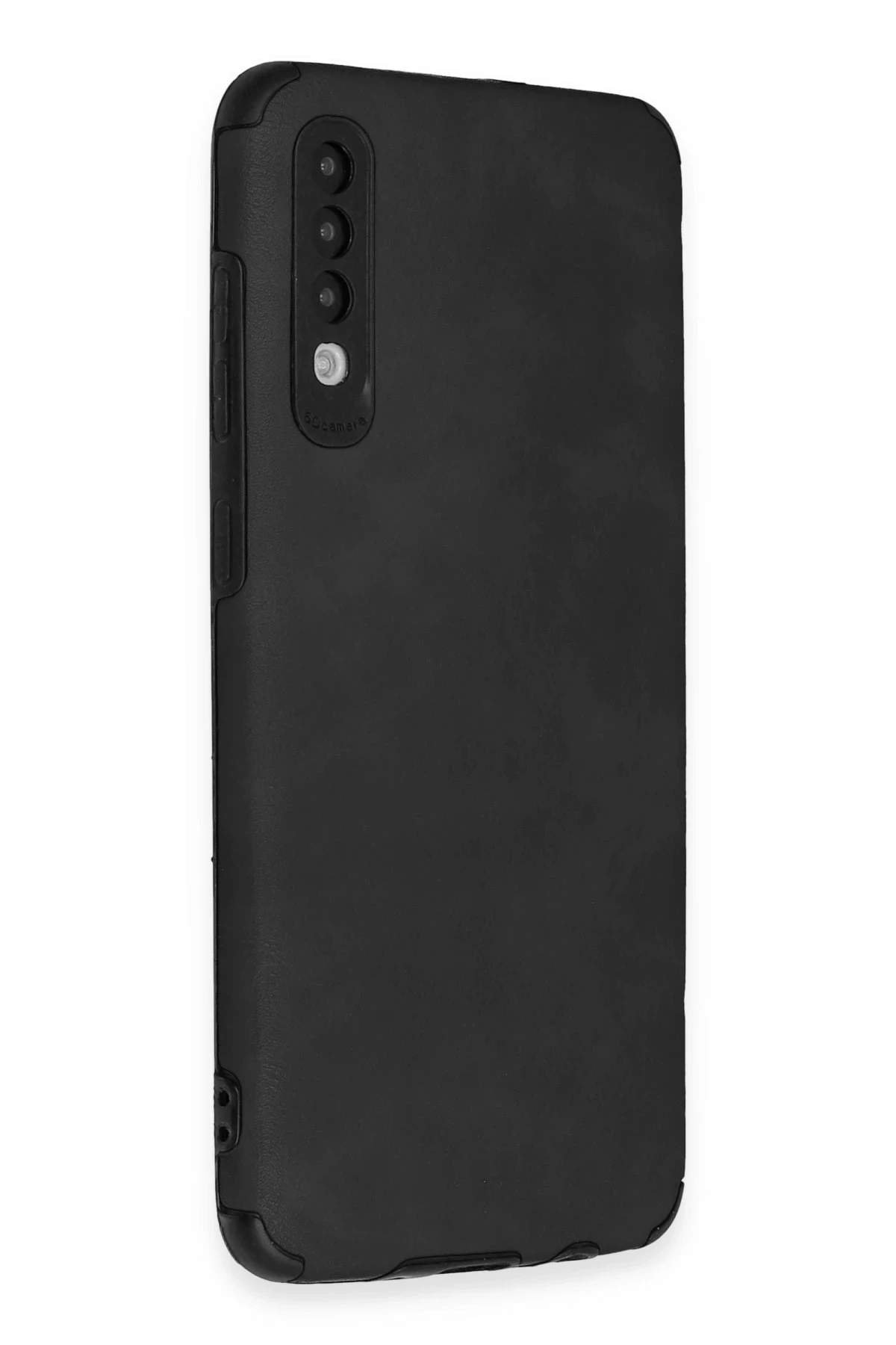 Newface Samsung Galaxy A70 Kılıf Loop Deri Silikon - Siyah — görsel 2