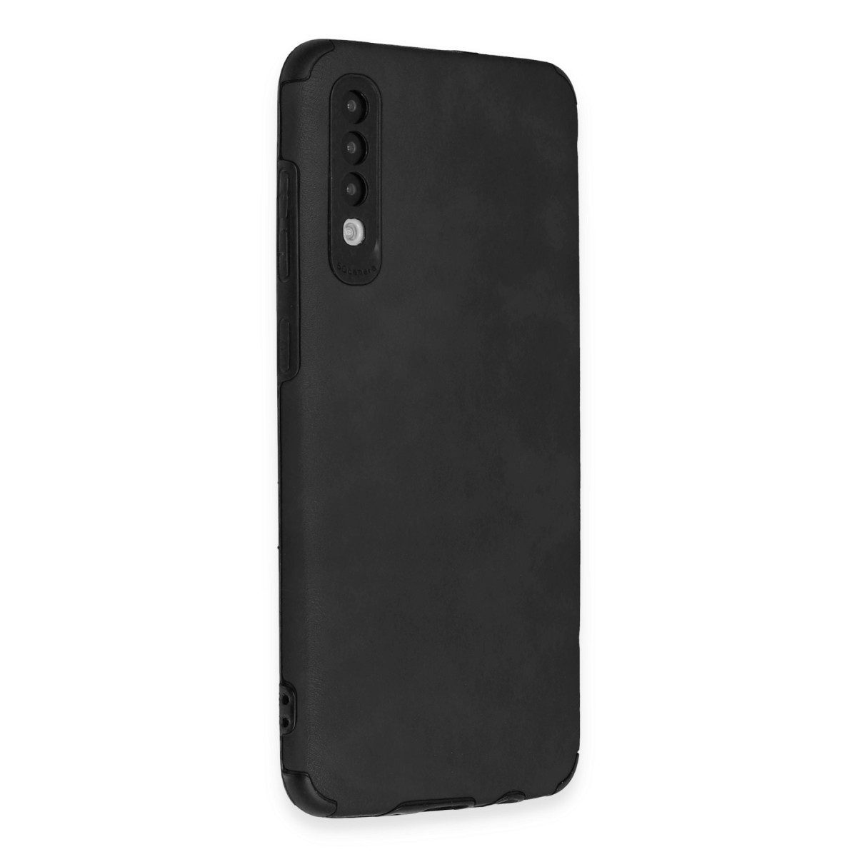 Newface Samsung Galaxy A70 Kılıf Loop Deri Silikon - Siyah — görsel 10