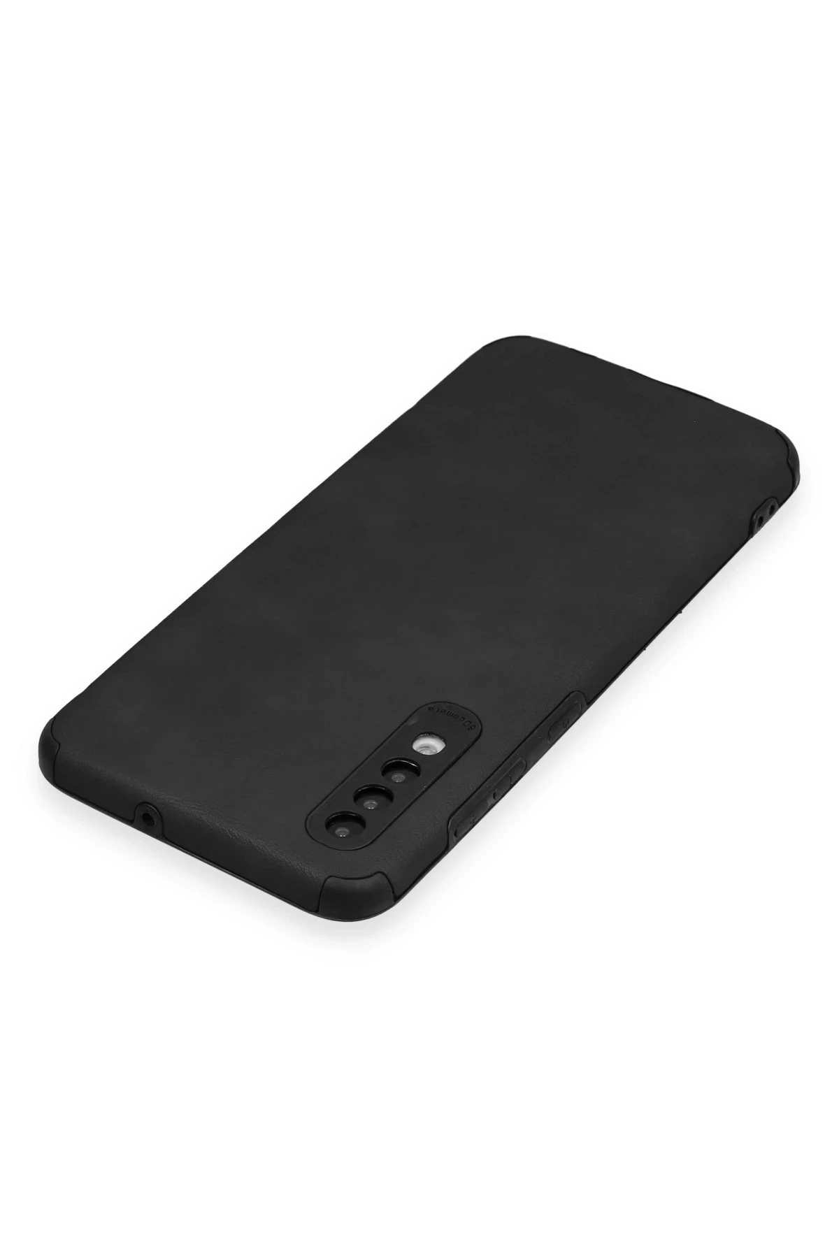 Newface Samsung Galaxy A70 Kılıf Loop Deri Silikon - Siyah — görsel 4