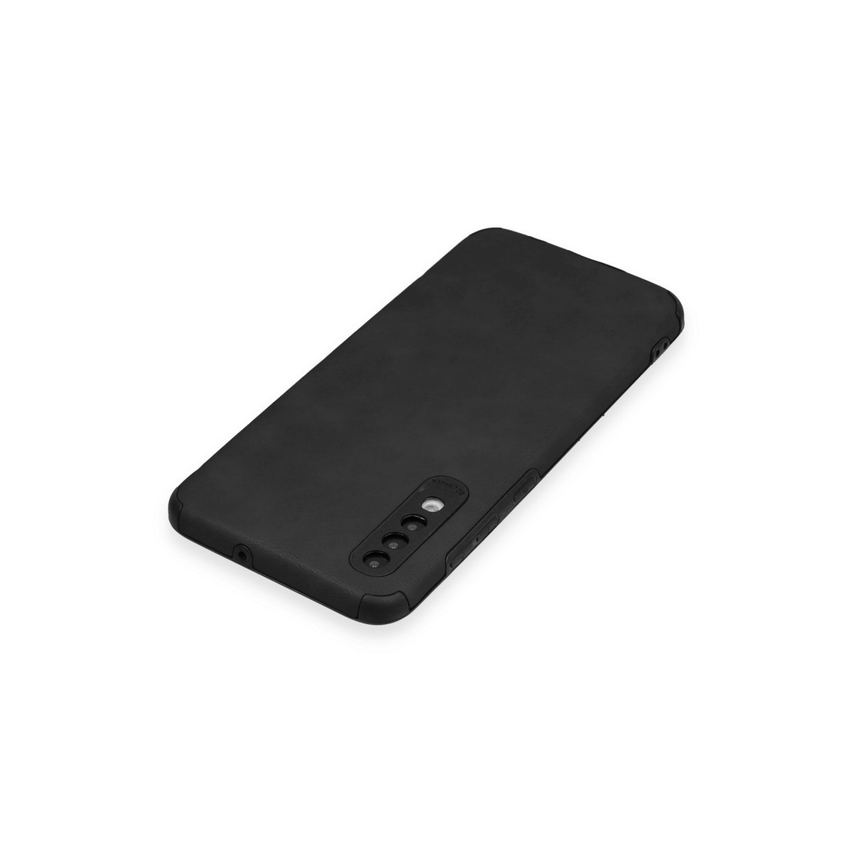 Newface Samsung Galaxy A70 Kılıf Loop Deri Silikon - Siyah — görsel 12