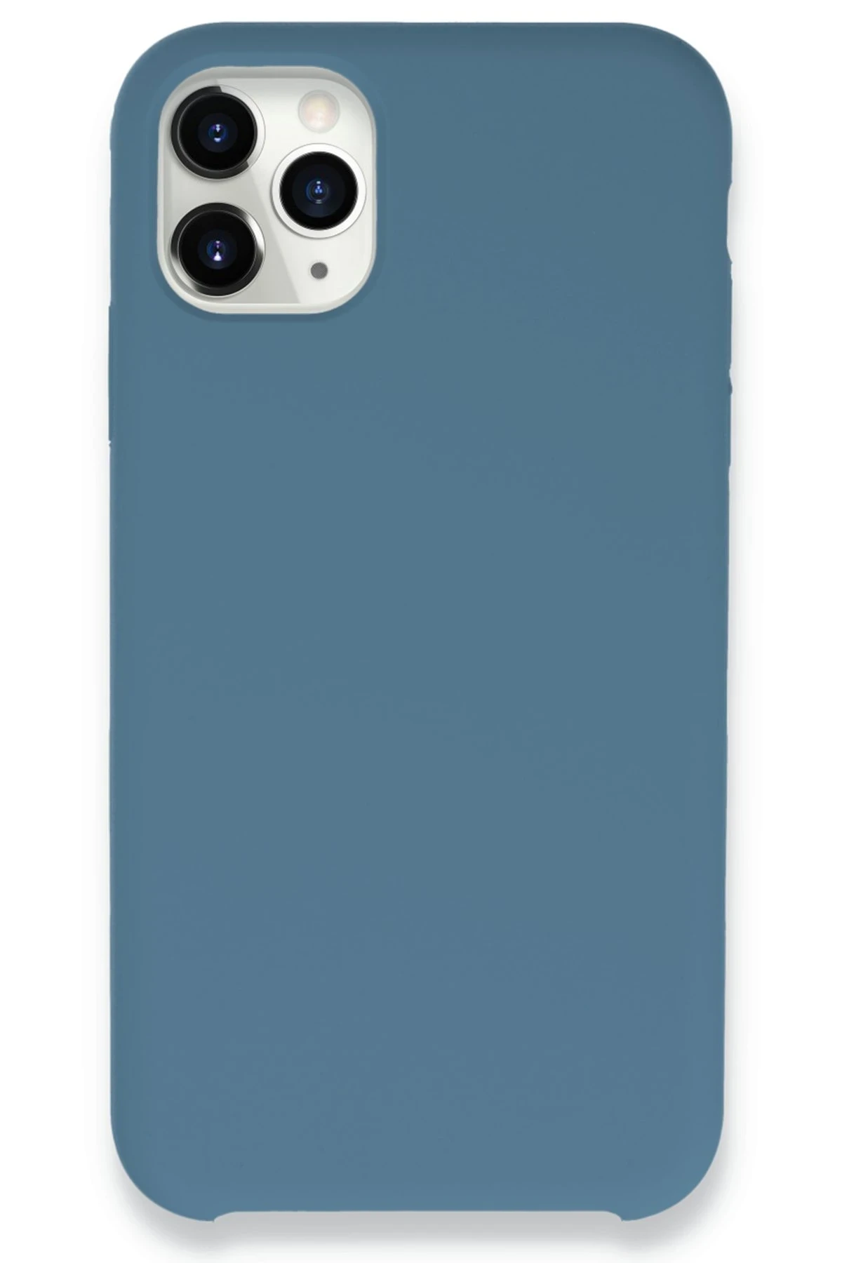 Newface iPhone 11 Pro Max Kılıf Lansman Legant Silikon - Açık Mavi