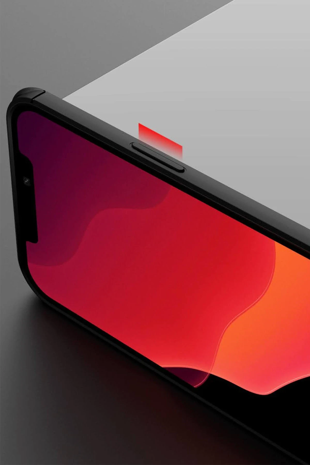 Newface Apple iPhone 12 Pro Max Kılıf Range Yüzüklü Silikon - Siyah — görsel 8