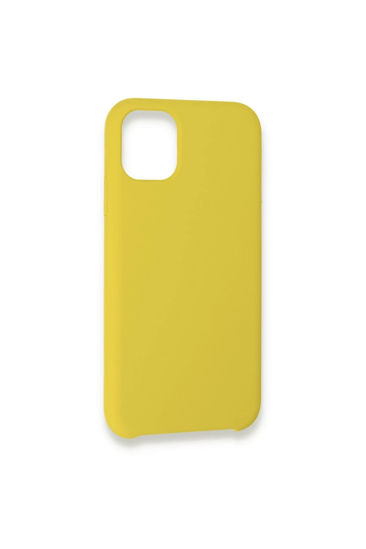 Newface iPhone 11 Pro Max Kılıf Lansman Legant Silikon - Sarı