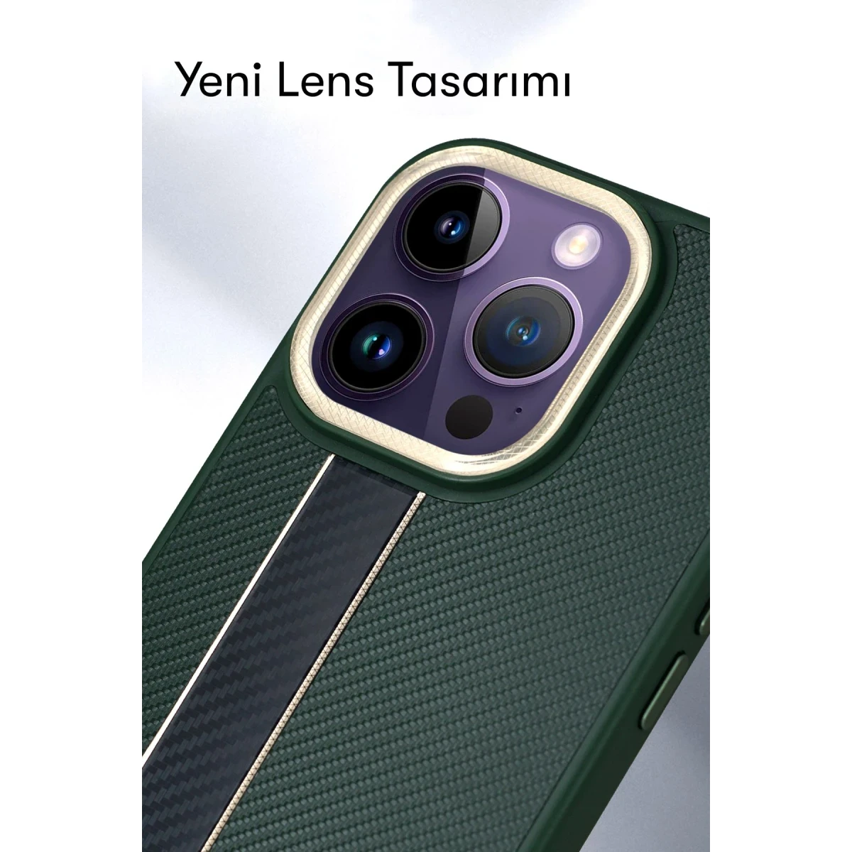 HDD Apple iPhone 14 Pro Kılıf HBC-163 Times Kapak - Derin Mor