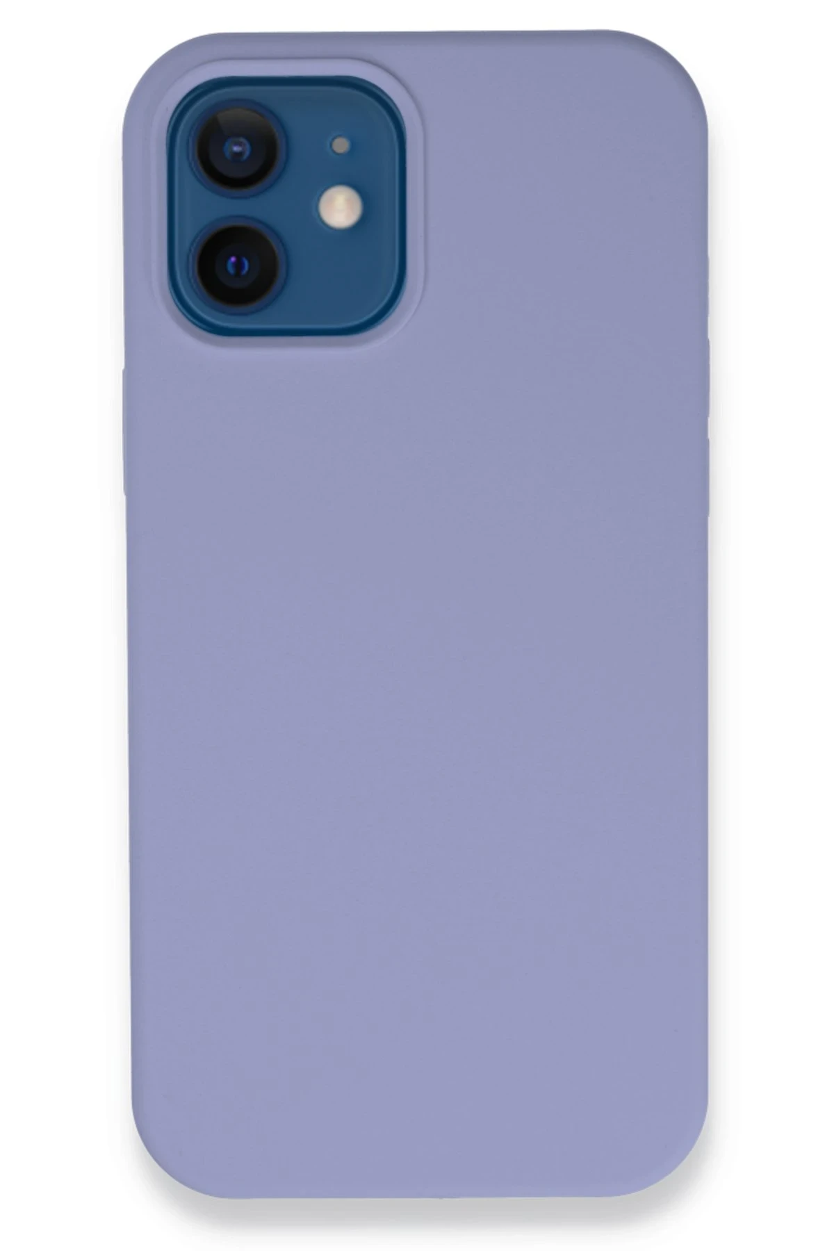 Newface iPhone 12 Kılıf Lansman Legant Silikon - Lila
