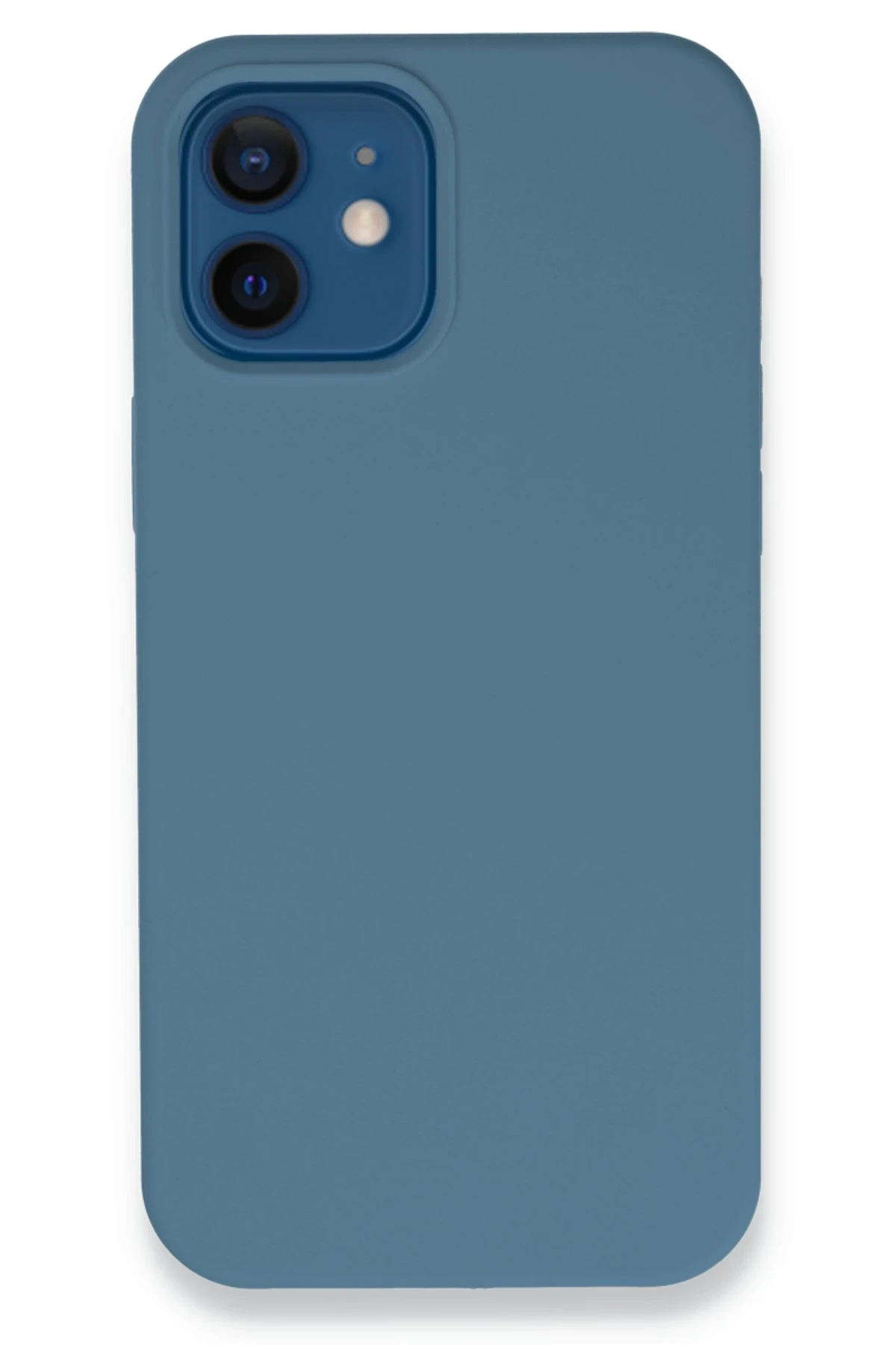 Newface iPhone 12 Kılıf Lansman Legant Silikon - Açık Mavi