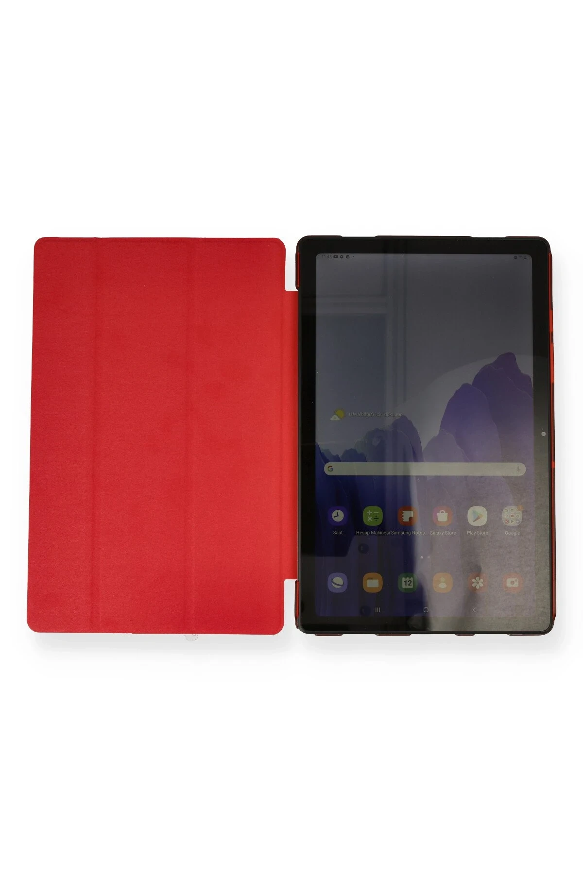Newface iPad Air 5 (2022) Kılıf Tablet Smart Kılıf - Kırmızı