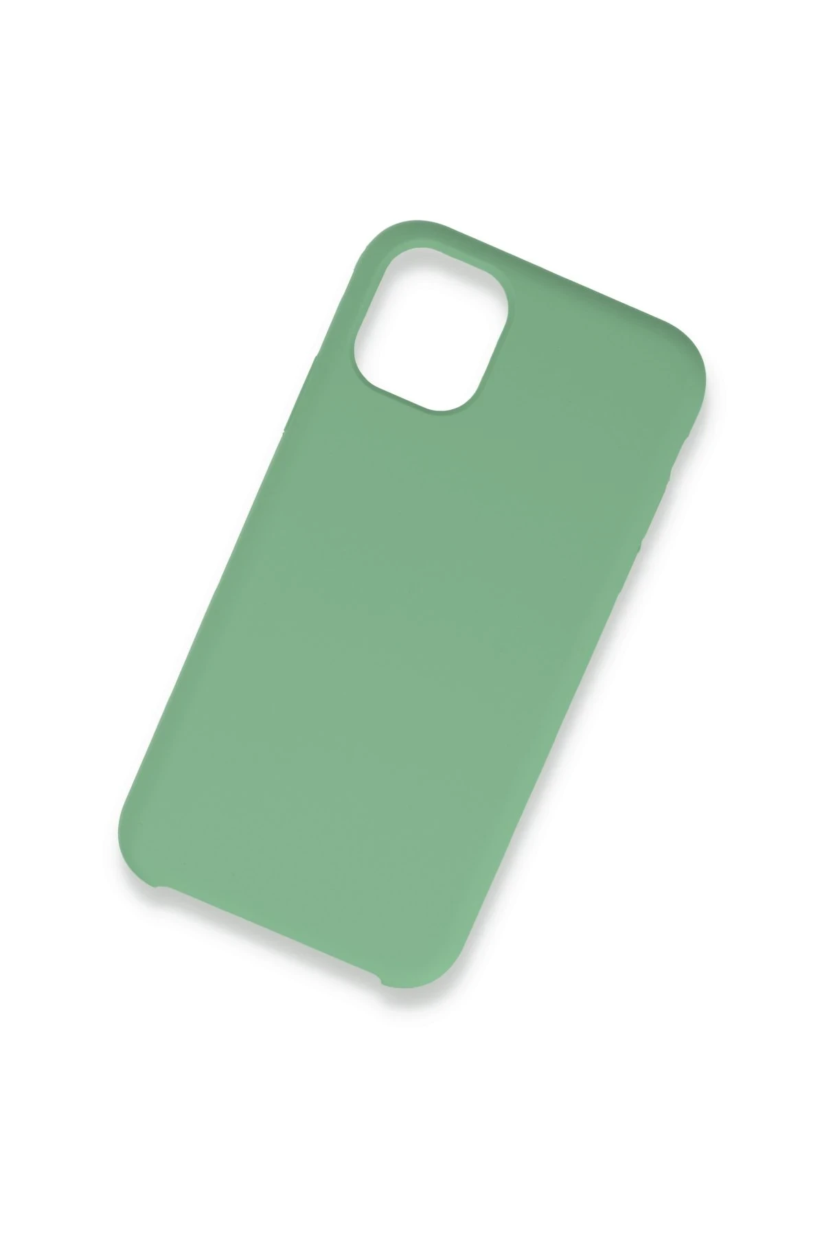 Newface iPhone 12 Kılıf Lansman Legant Silikon - Yeşil