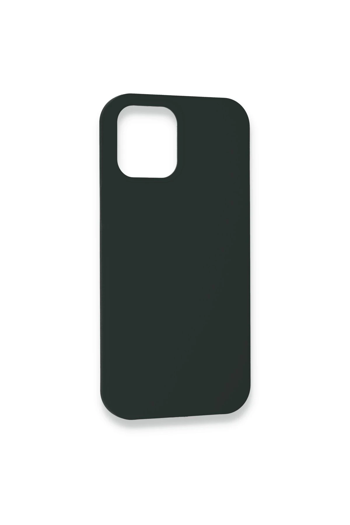Newface iPhone 12 Kılıf Lansman Legant Silikon - Koyu Yeşil