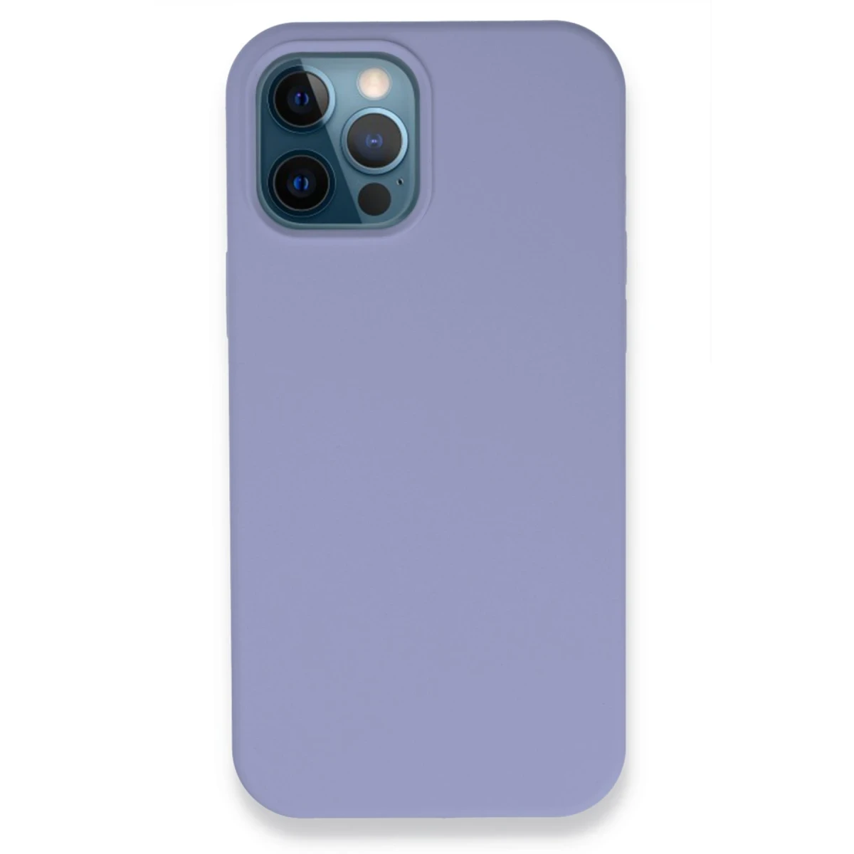 Newface Apple iPhone 12 Pro Max Kılıf Lansman Legant Silikon - Lila — görsel 4