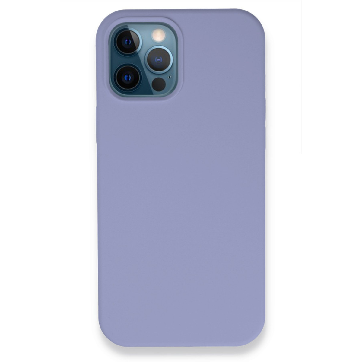 Newface Apple iPhone 12 Pro Max Kılıf Lansman Legant Silikon - Lila — görsel 7