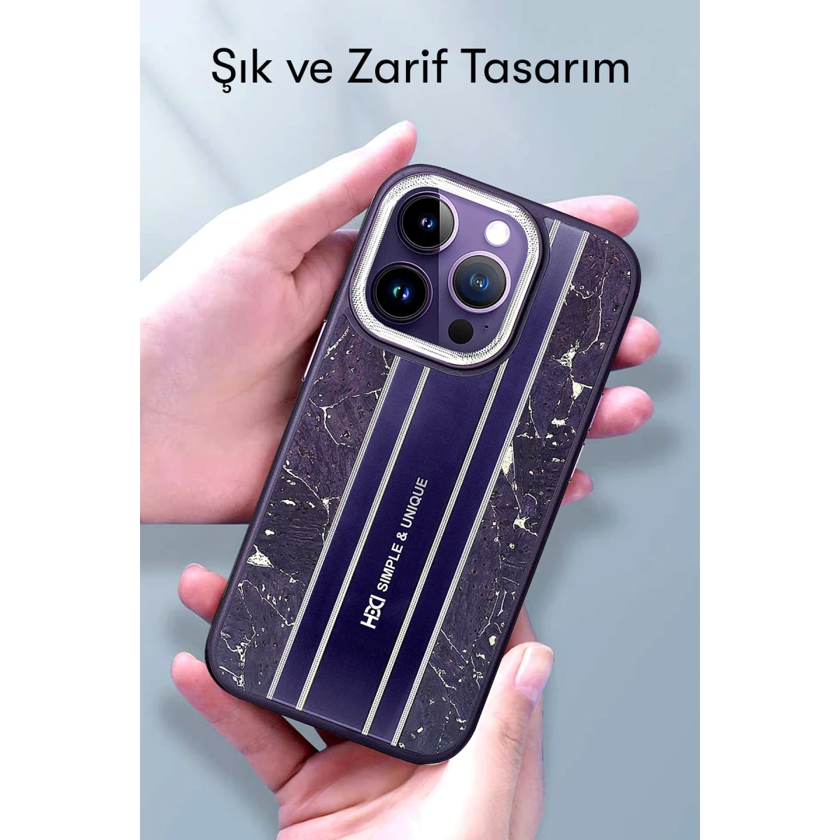HDD Apple iPhone 14 Pro Kılıf HBC-188 Astra Kapak - Siyah