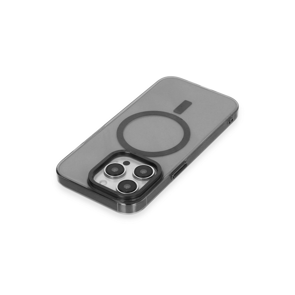 Newface Apple iPhone 14 Pro Kılıf Anka PC Magneticsafe Sert Metal Kapak - Siyah — görsel 11