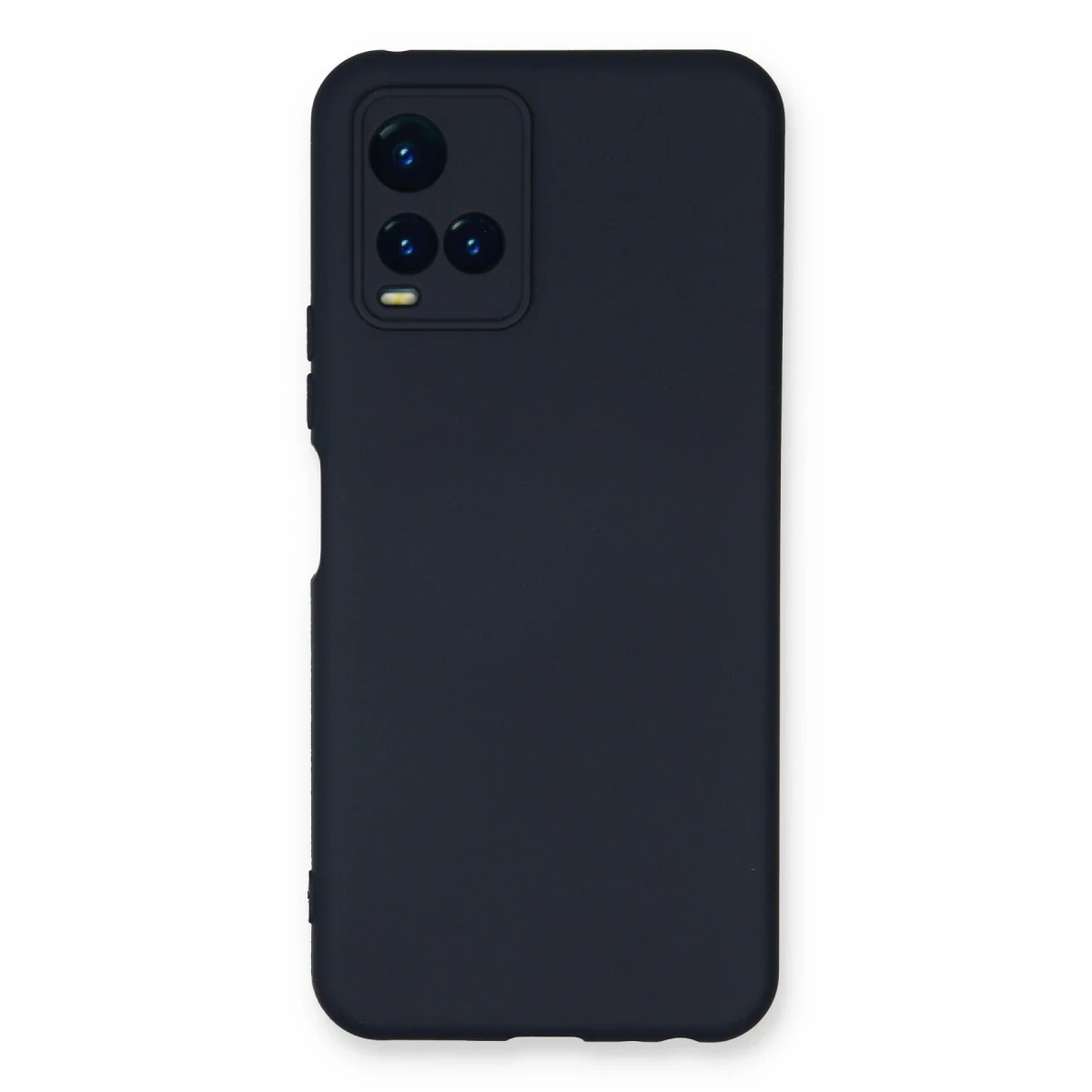 Newface Vivo Y21S Kılıf Nano içi Kadife Silikon - Lacivert — görsel 4