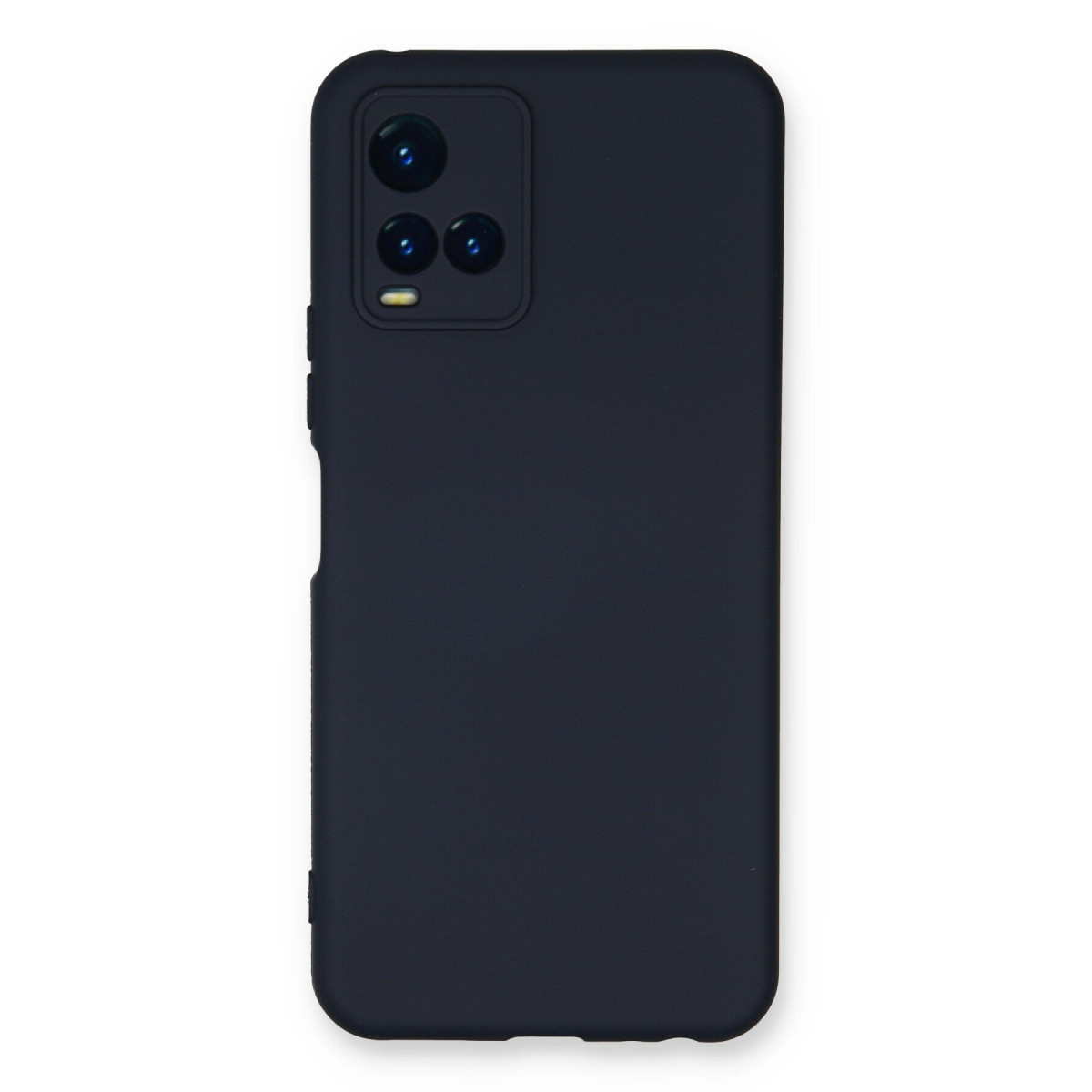 Newface Vivo Y21S Kılıf Nano içi Kadife Silikon - Lacivert — görsel 7