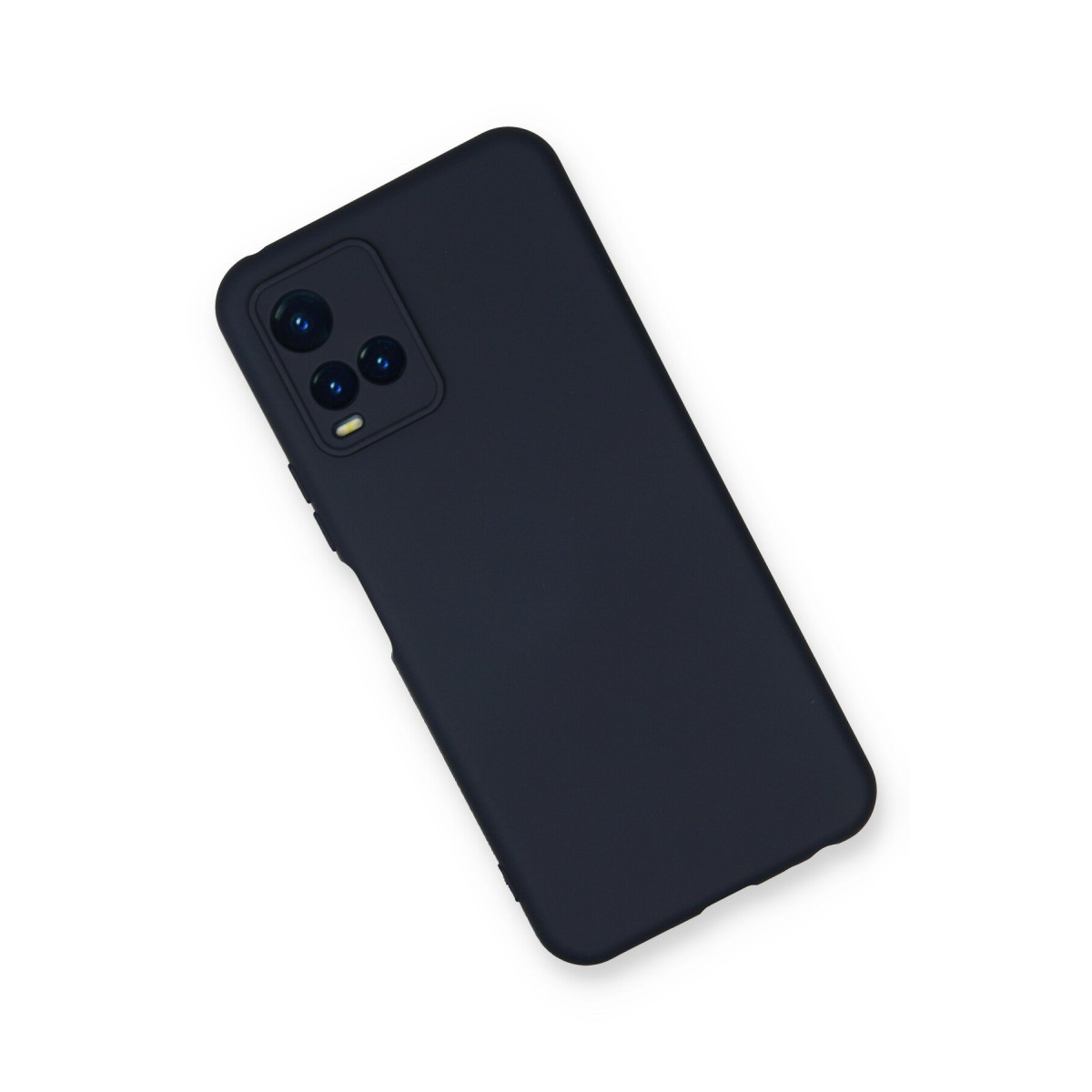 Newface Vivo Y21S Kılıf Nano içi Kadife Silikon - Lacivert — görsel 8