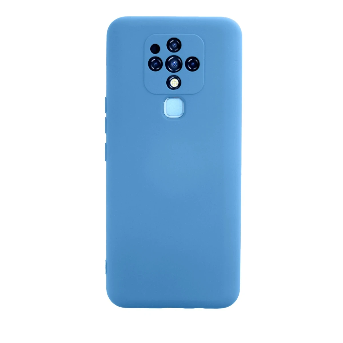Newface Tecno Camon 16 Kılıf Nano içi Kadife Silikon - Mavi — görsel 4