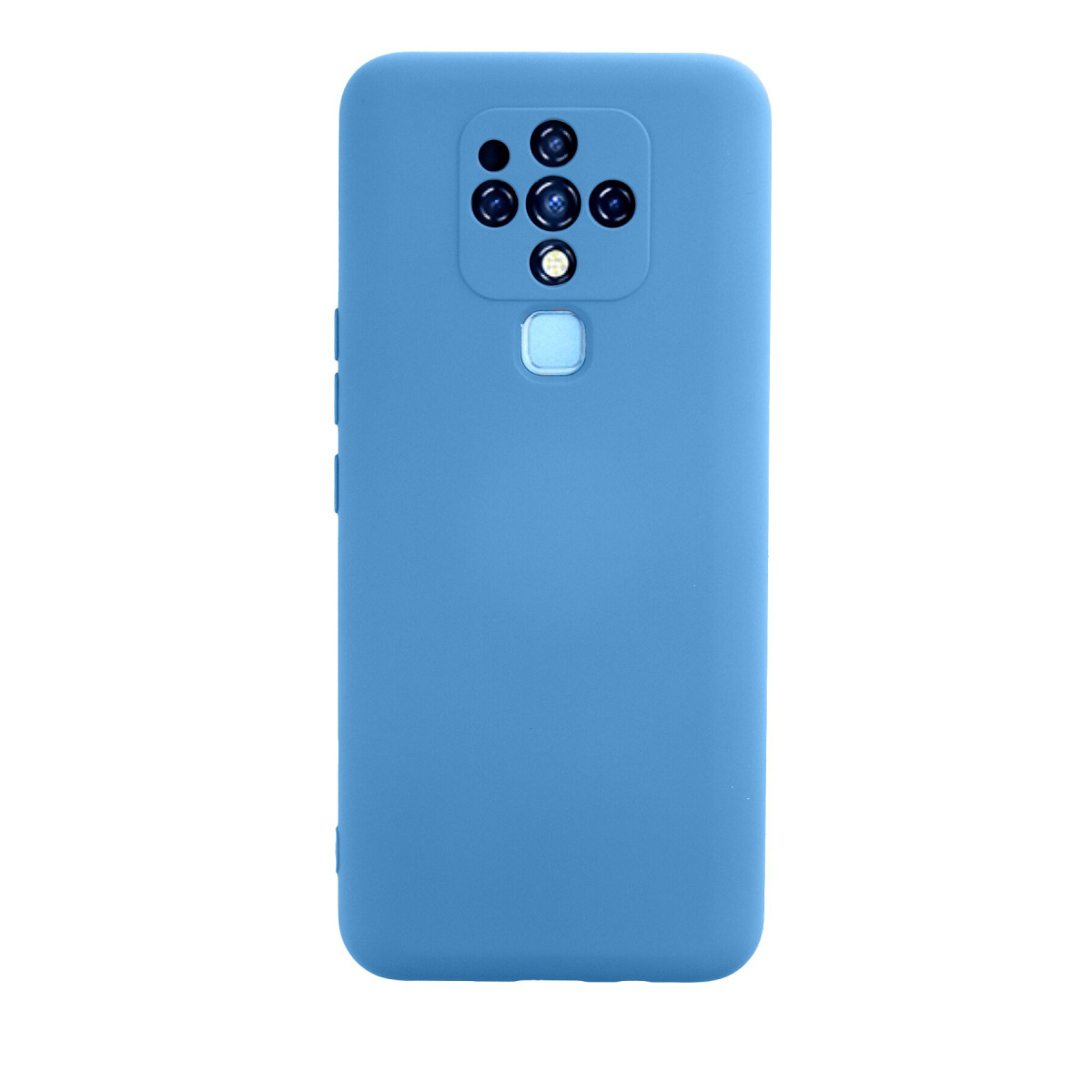 Newface Tecno Camon 16 Kılıf Nano içi Kadife Silikon - Mavi — görsel 7
