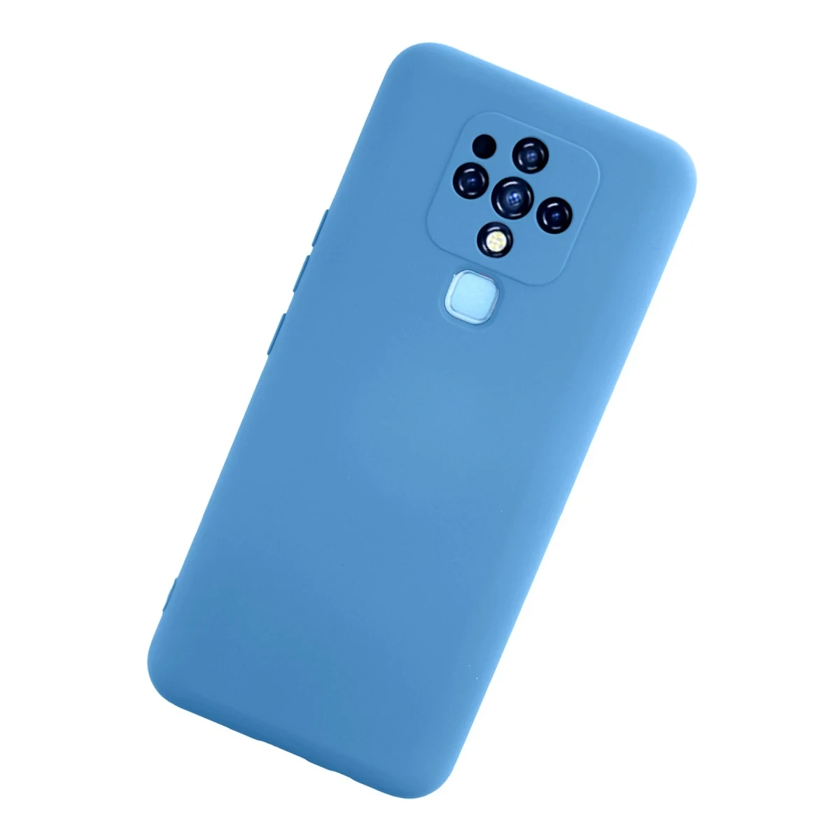 Newface Tecno Camon 16 Kılıf Nano içi Kadife Silikon - Mavi — görsel 6