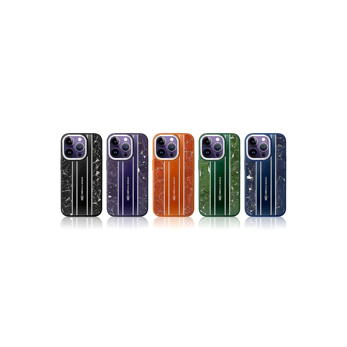 HDD Apple iPhone 14 Pro Max Kılıf HBC-188 Astra Kapak - Siyah
