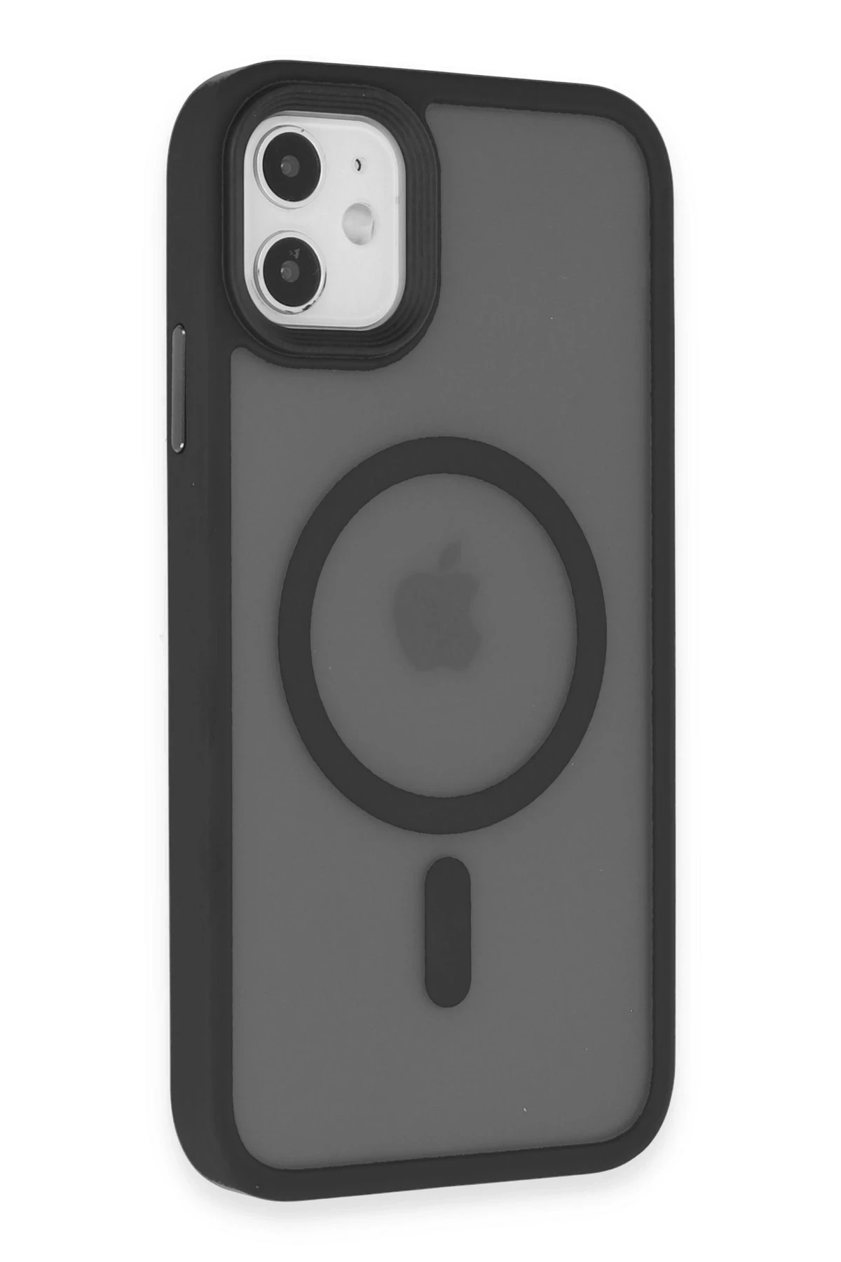 Newface Apple iPhone 11 Kılıf Trex Magneticsafe Kapak - Siyah