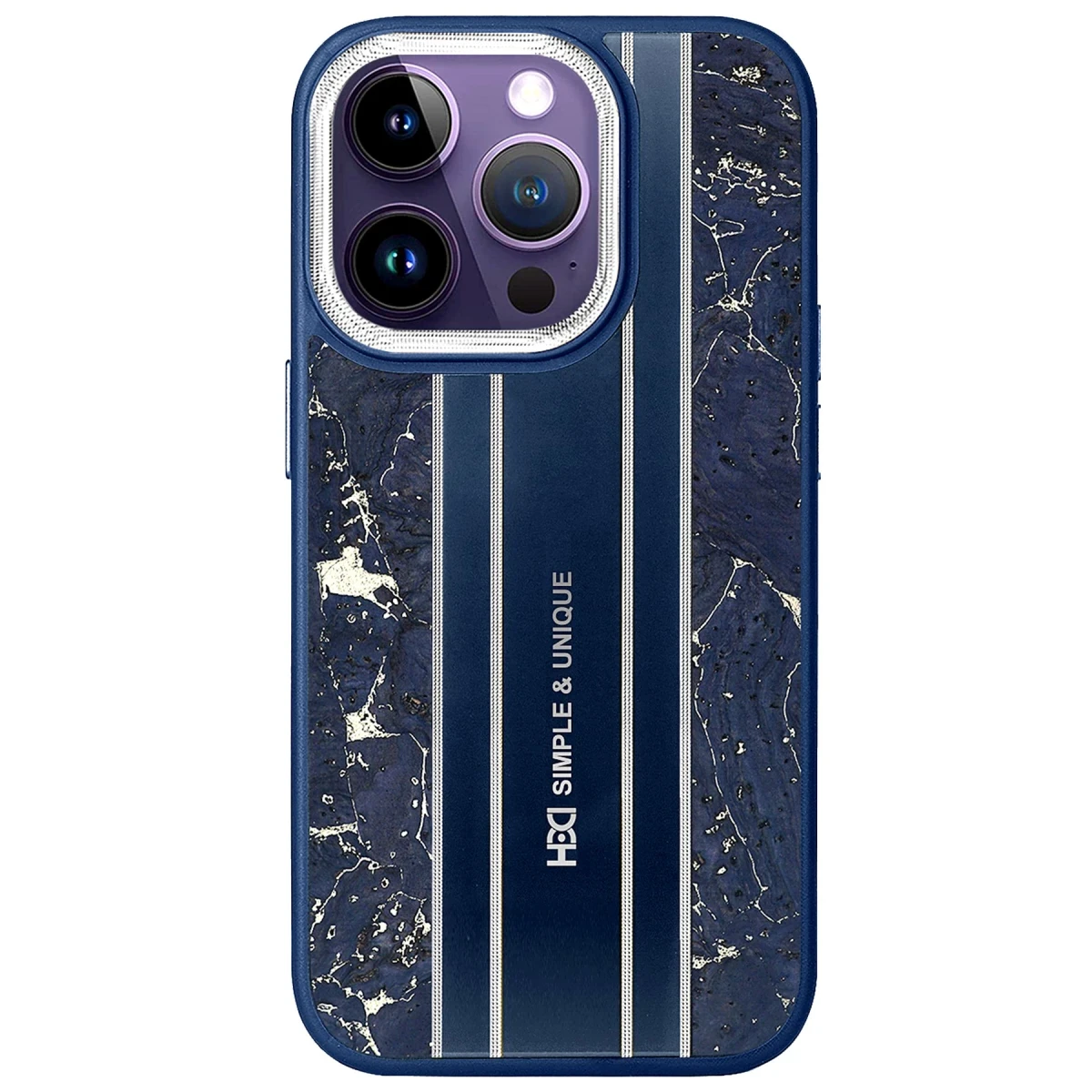 HDD Apple iPhone 14 Pro Max Kılıf HBC-188 Astra Kapak - Lacivert