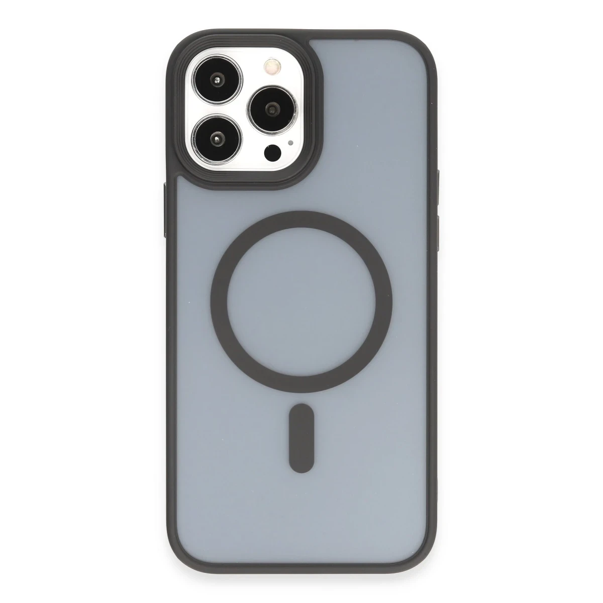 Newface Apple iPhone 13 Pro Max Kılıf Trex Magneticsafe Kapak - Siyah — görsel 7