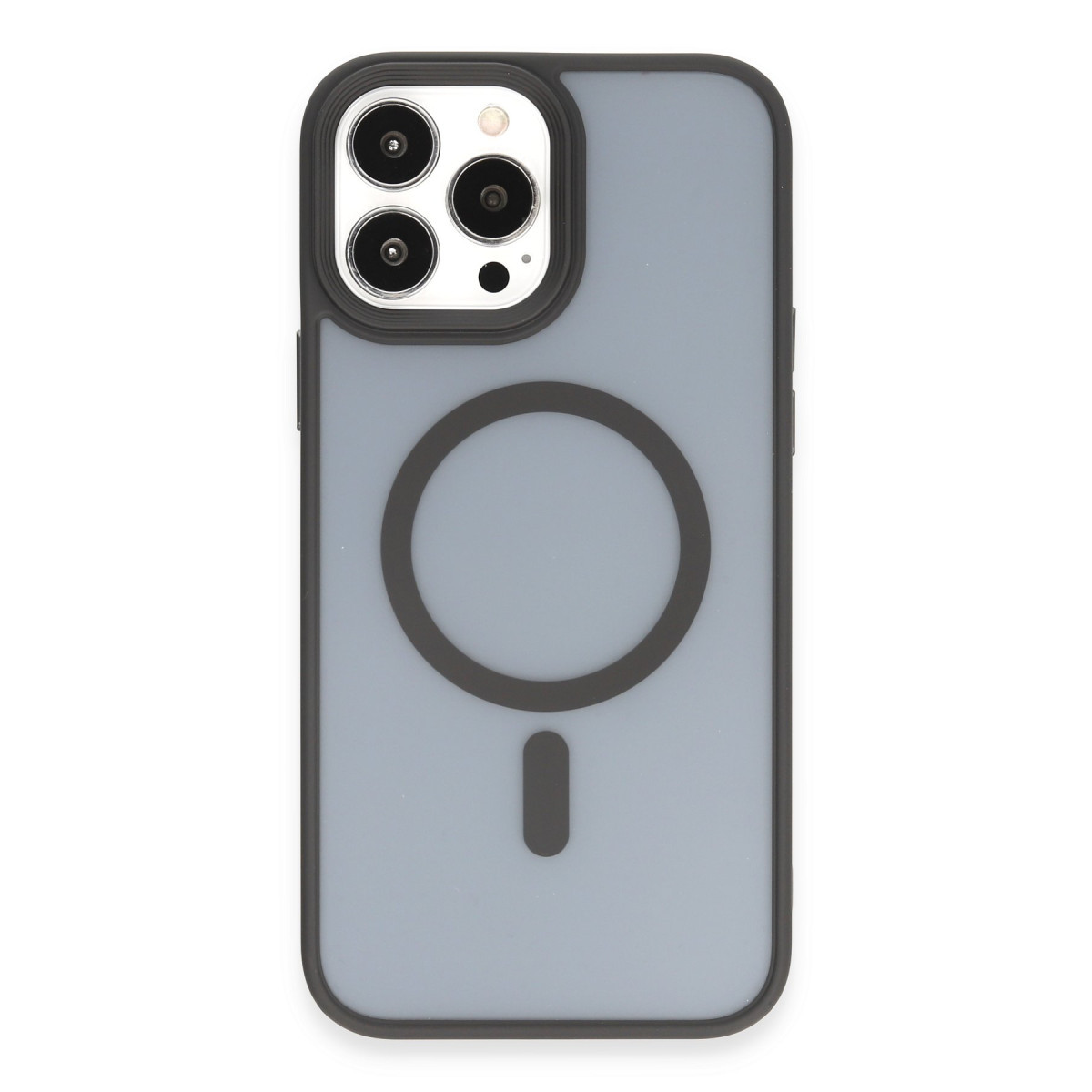 Newface Apple iPhone 13 Pro Max Kılıf Trex Magneticsafe Kapak - Siyah — görsel 12