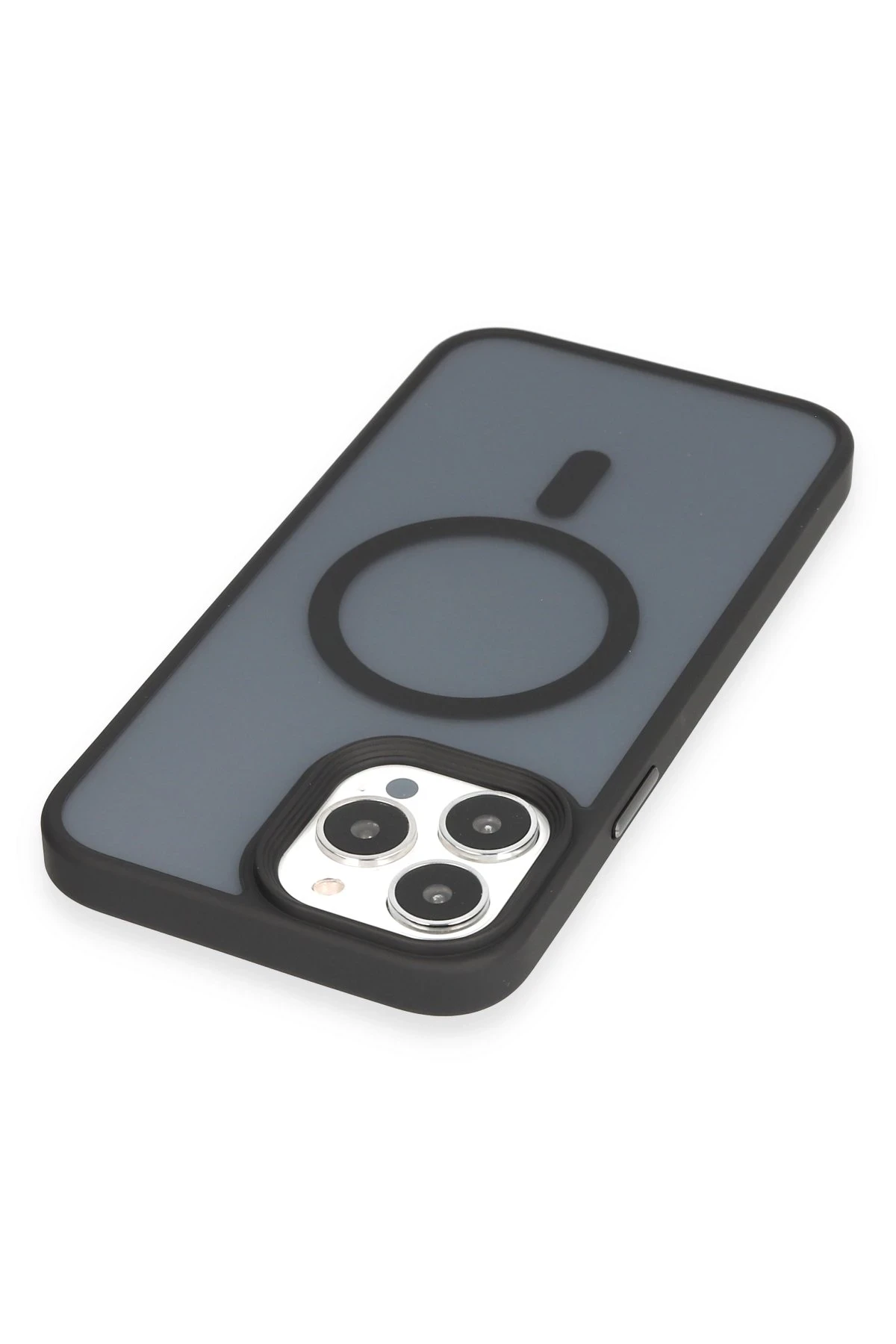 Newface Apple iPhone 13 Pro Max Kılıf Trex Magneticsafe Kapak - Siyah — görsel 5