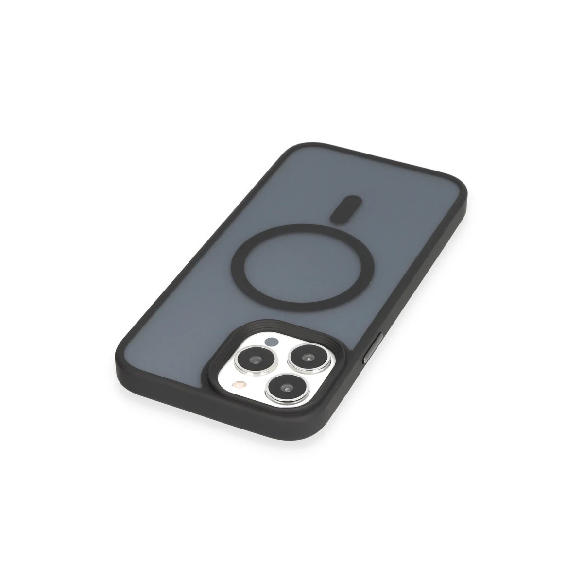 Newface Apple iPhone 13 Pro Max Kılıf Trex Magneticsafe Kapak - Siyah — görsel 10